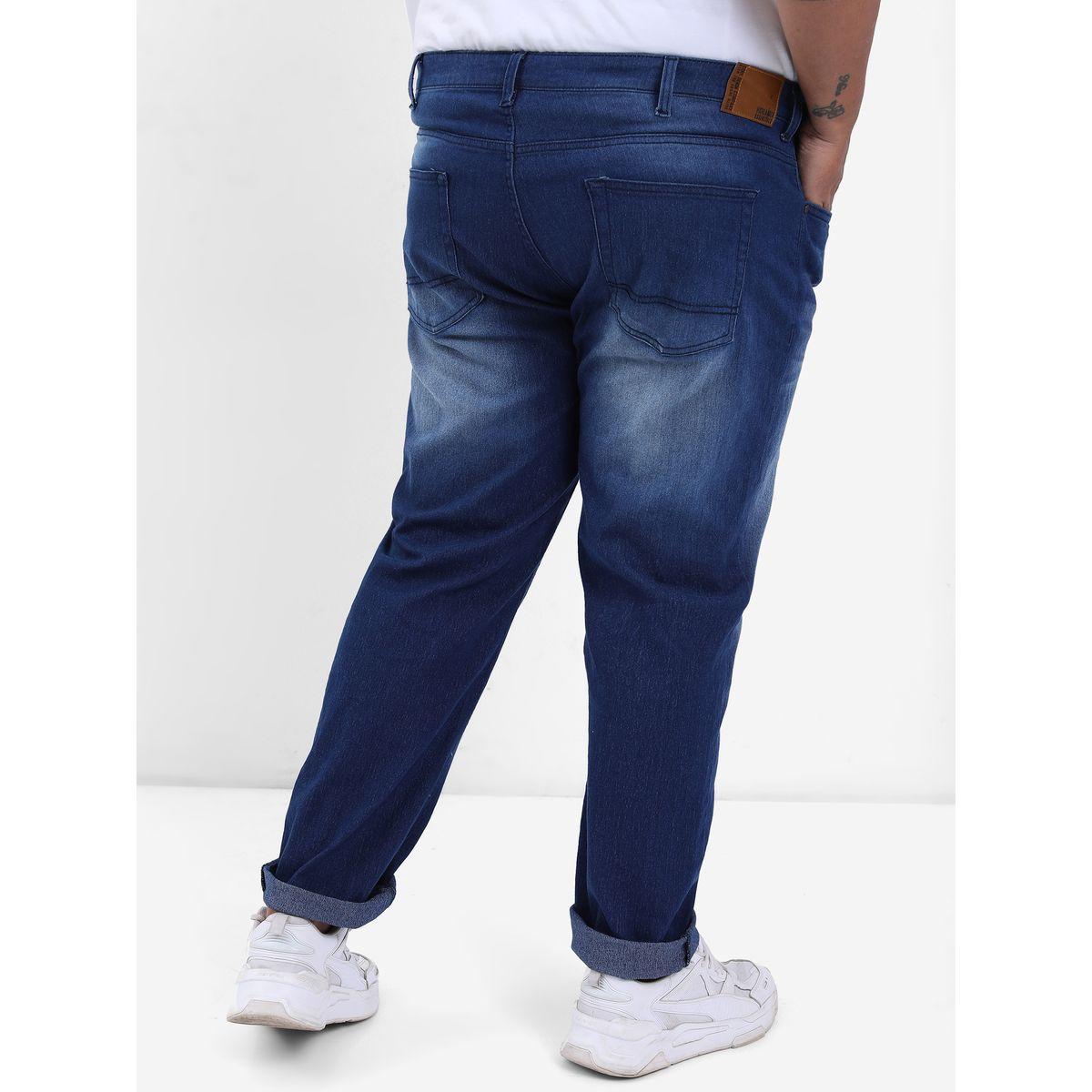 Highlander X Styli  Plus Light Fade Mid Rise Jeans with Pockets-men-clothing-bottoms-jeans-image-4