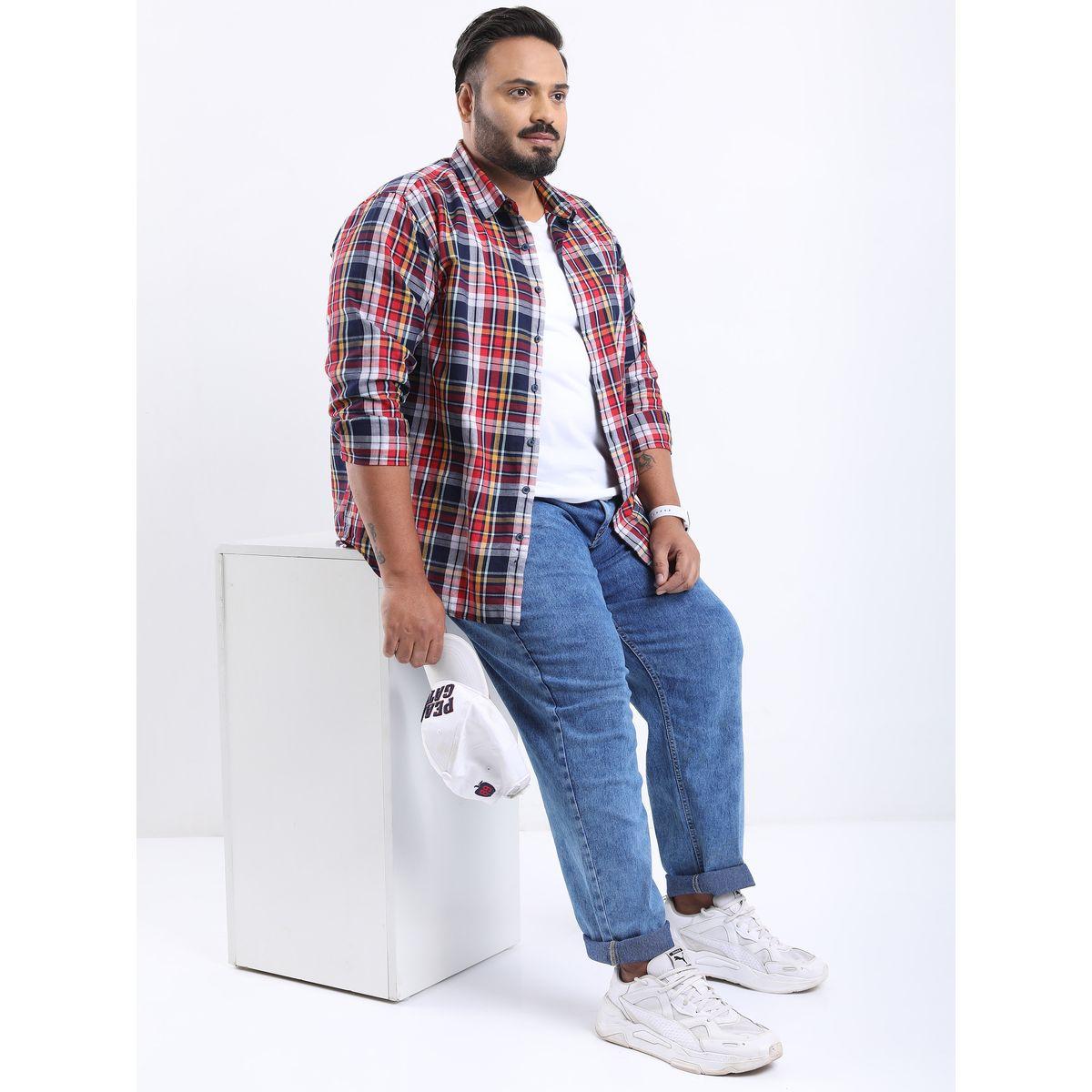 Highlander X Styli  Plus Mid Wash Jeans with Pockets-men-clothing-bottoms-jeans-image-5