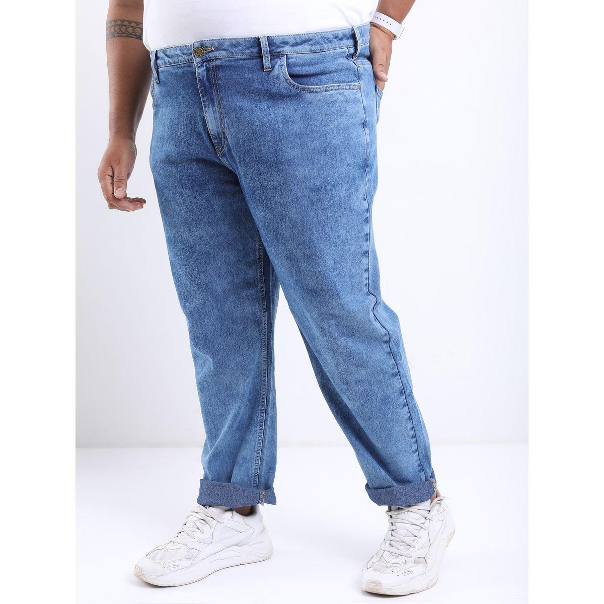 Highlander X Styli  Plus Mid Wash Jeans with Pockets-men-clothing-bottoms-jeans-image-6