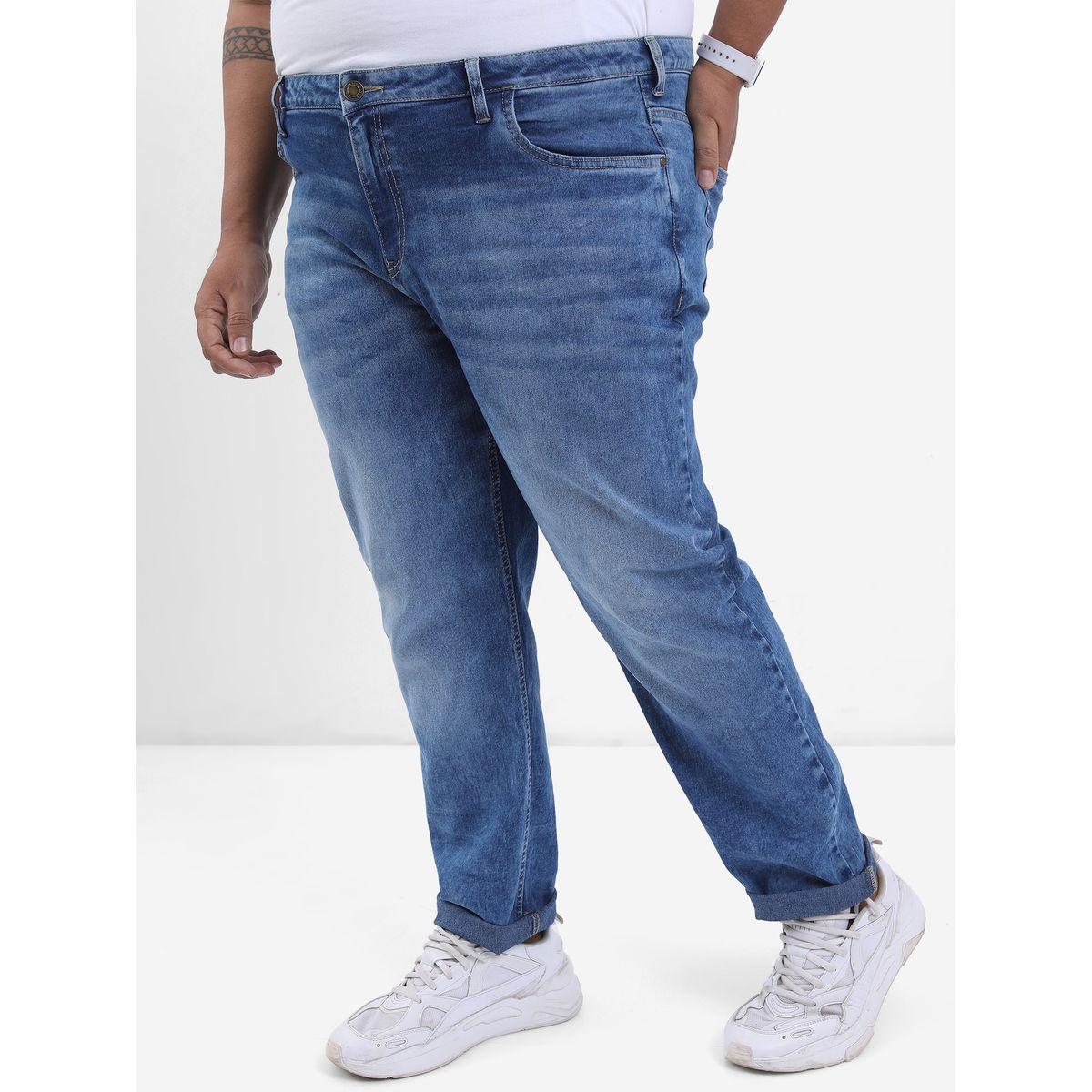 Highlander X Styli  Plus Light Fade Mid Rise Jeans with Pockets-men-clothing-bottoms-jeans-image-3