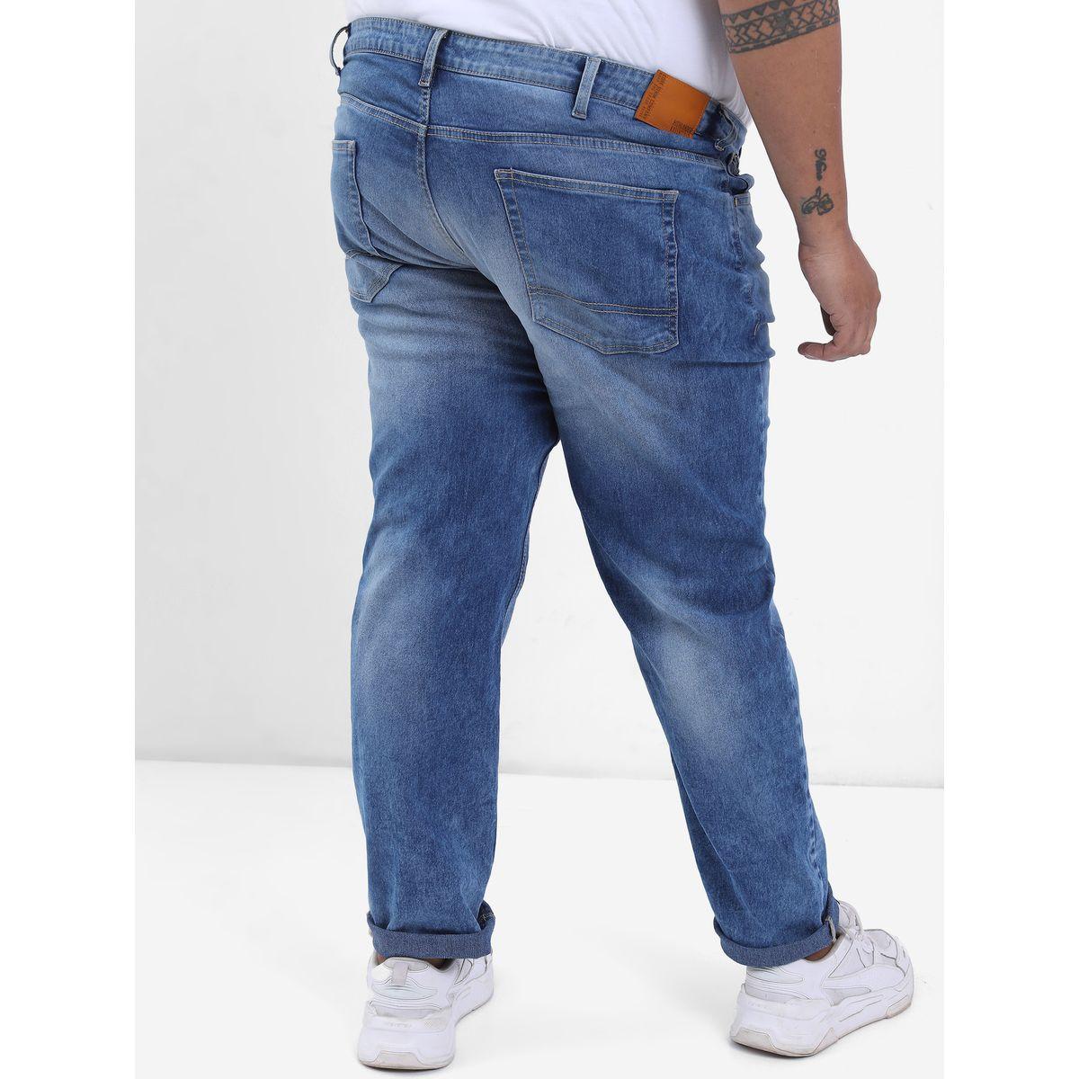 Highlander X Styli  Plus Light Fade Mid Rise Jeans with Pockets-men-clothing-bottoms-jeans-image-5