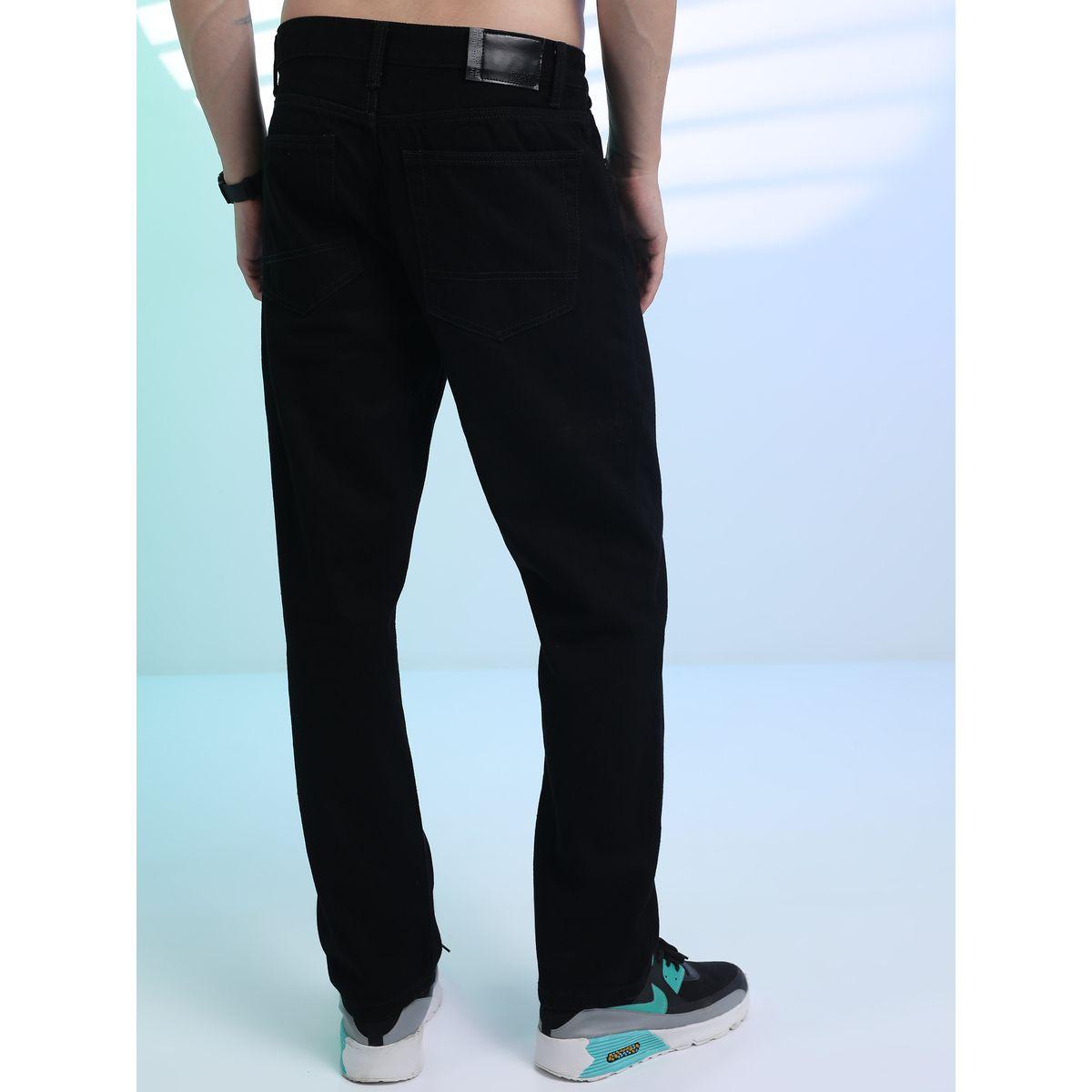 Highlander Solid Mid Rise Jeans with Pockets-men-clothing-bottoms-jeans-image-2