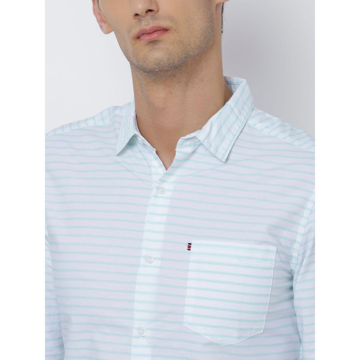 Highlander X Styli  Striped Slim Fit Shirt with Chest Pocket-men-clothing-shirts-image-5