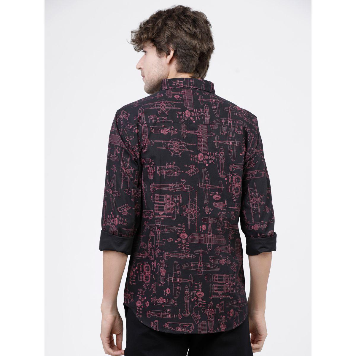 قميص بقصة سليم فت واكمام طويلة هايلاندر × ستايلي-men-clothing-shirts-image-6