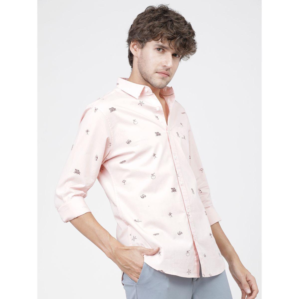 قميص مطبع بالكامل مع اكمام طويلة هايلاندر × ستايلي-men-clothing-shirts-image-4