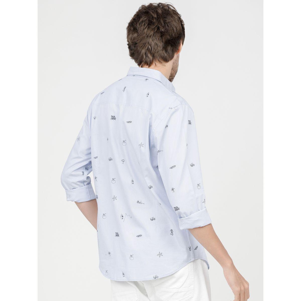 قميص مطبع بالكامل مع اكمام طويلة هايلاندر × ستايلي-men-clothing-shirts-image-5