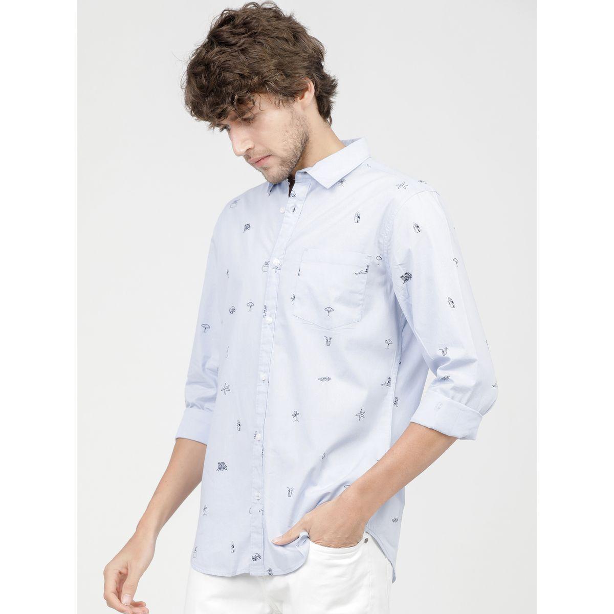 Highlander X Styli  All Over Print Slim Fit Shirt with Long Sleeves-men-clothing-shirts-image-7