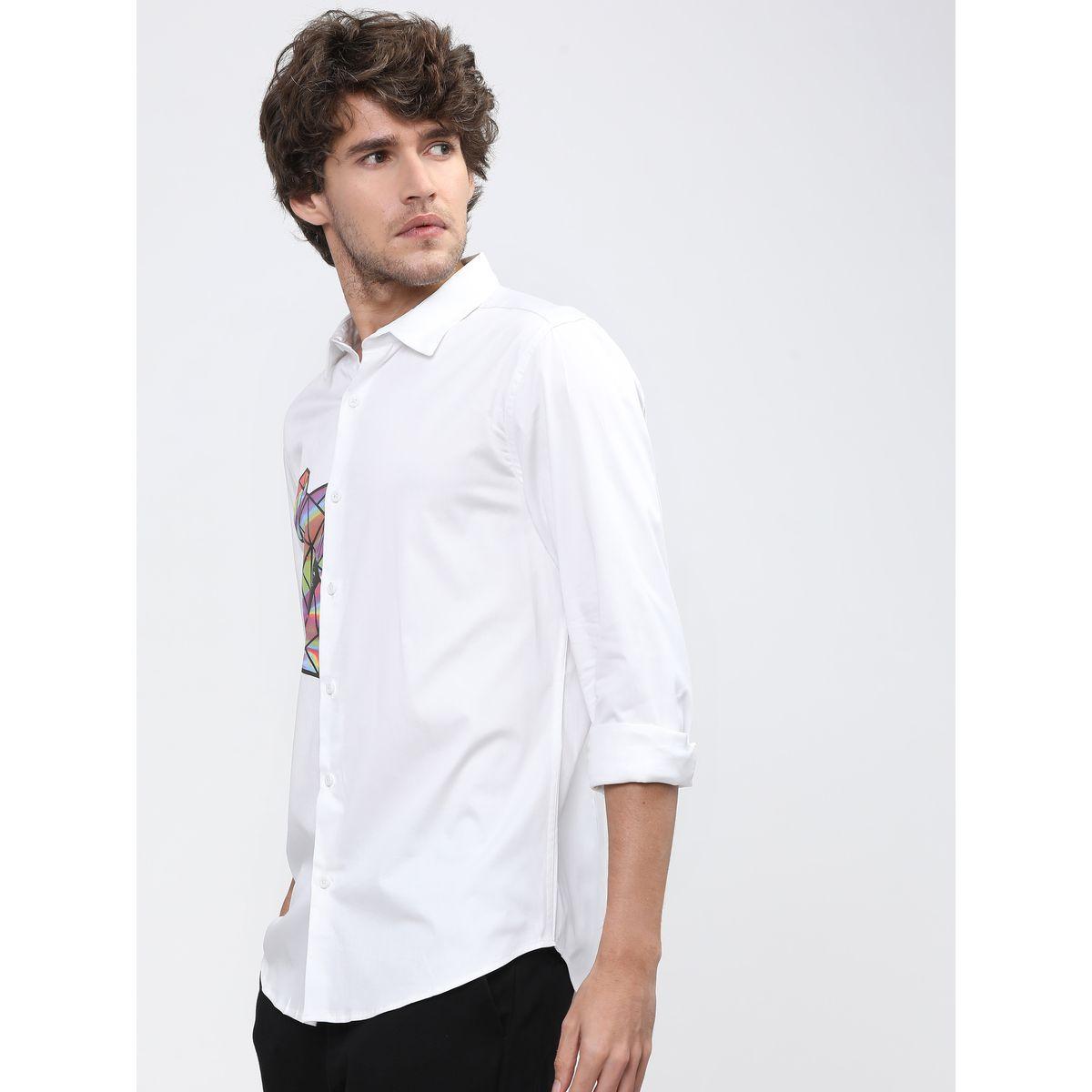 Highlander X Styli  Bear Placement Print Slim Fit Shirt with Long Sleeves-men-clothing-shirts-image-7