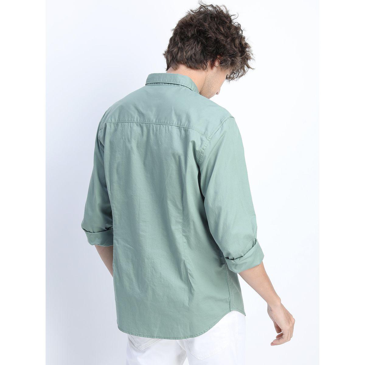 قميص بقصة سليم فت واكمام طويلة هايلاندر × ستايلي-men-clothing-shirts-image-4