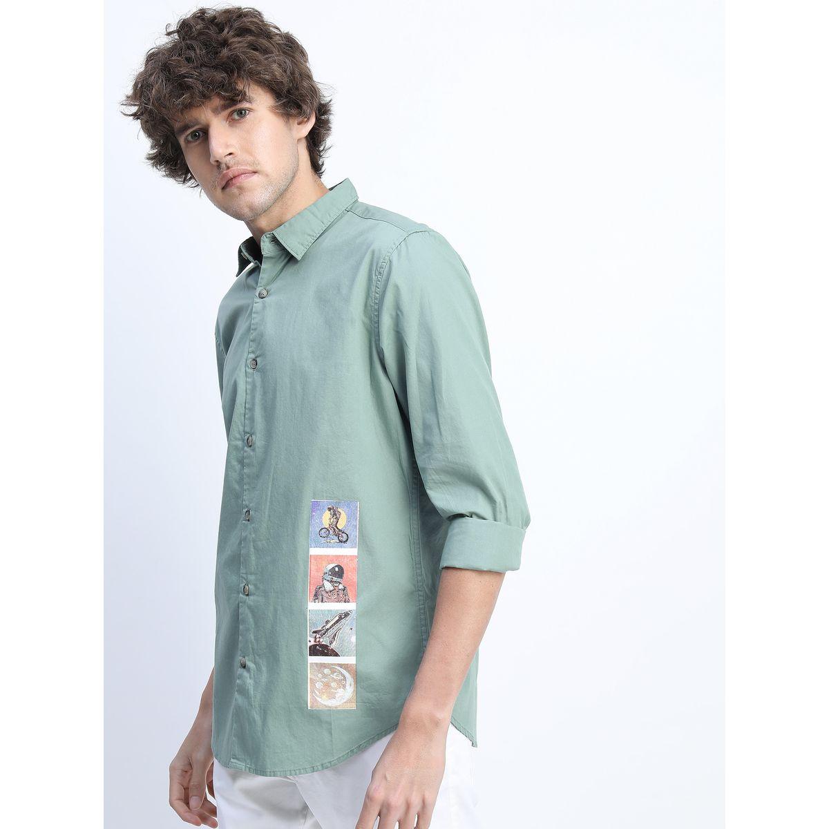 Highlander X Styli  Placement Print Slim Fit Shirt with Long Sleeves-men-clothing-shirts-image-6