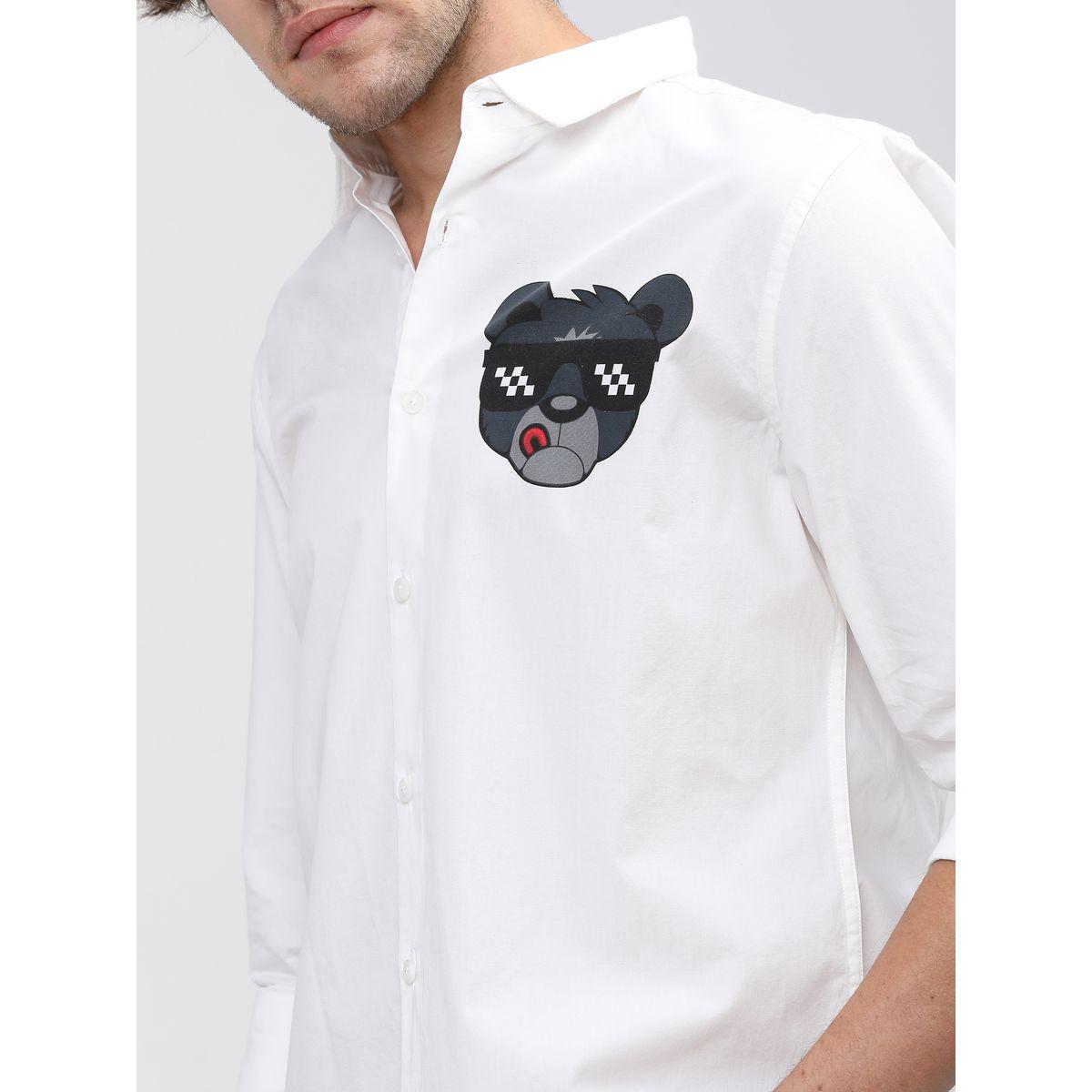 Highlander X Styli  Placement Print Slim Fit Shirt with Long Sleeves-men-clothing-shirts-image-5