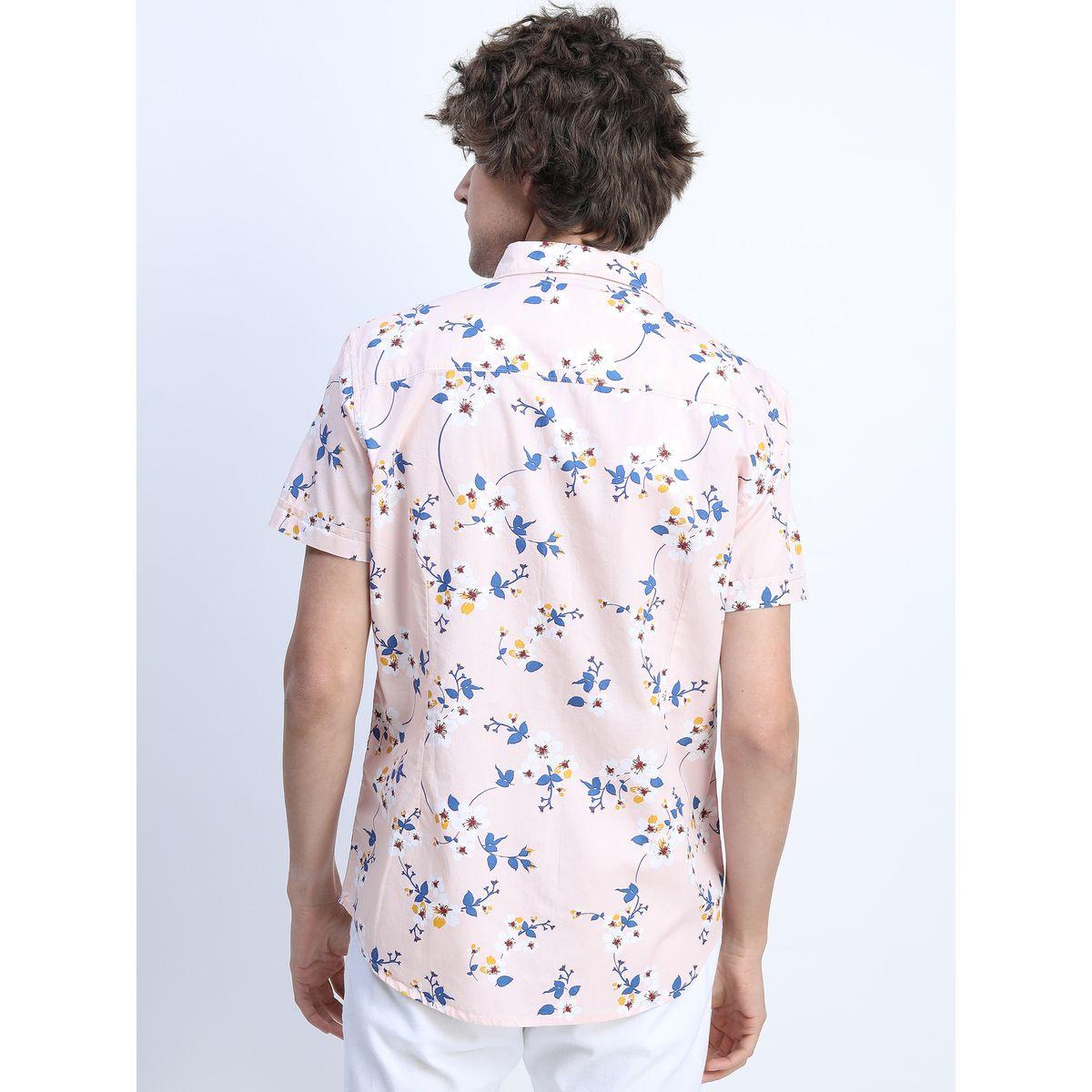 Highlander X Styli  All Over Floral Print Shirt with Short Sleeves-men-clothing-shirts-image-4