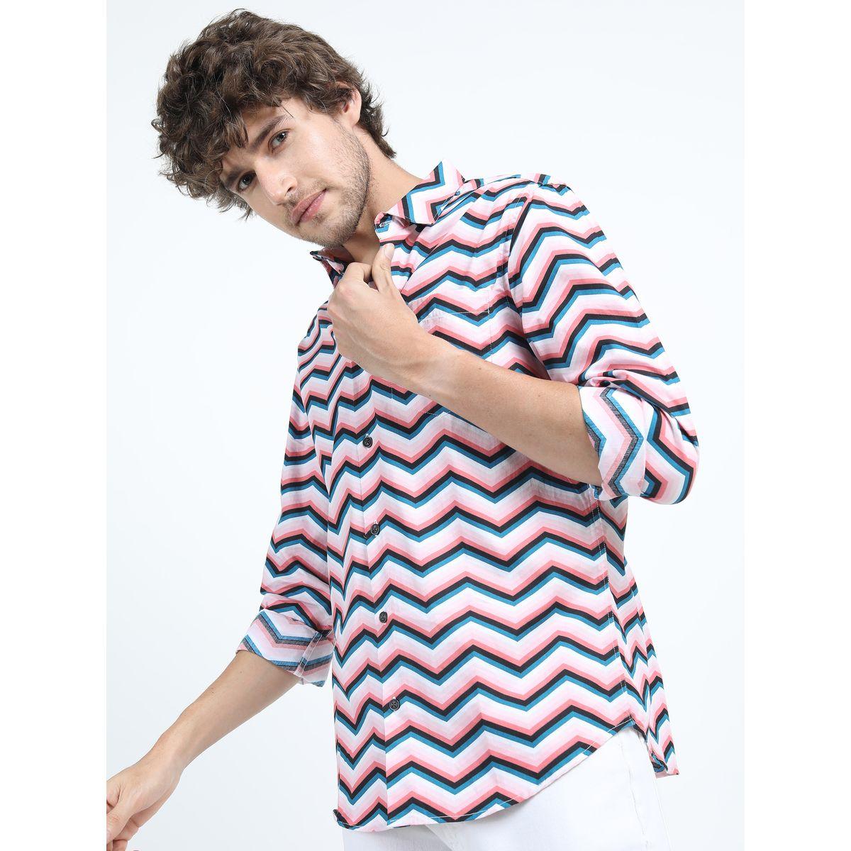 قميص بقصة سليم فت واكمام طويلة هايلاندر × ستايلي-men-clothing-shirts-image-2