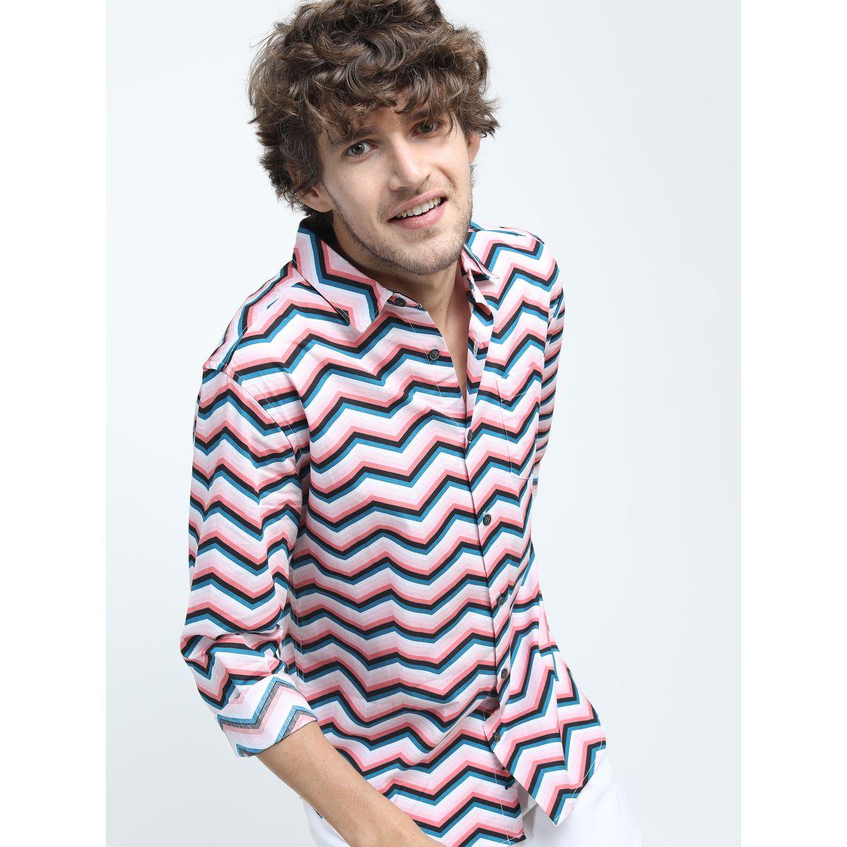 قميص بقصة سليم فت واكمام طويلة هايلاندر × ستايلي-men-clothing-shirts-image-4