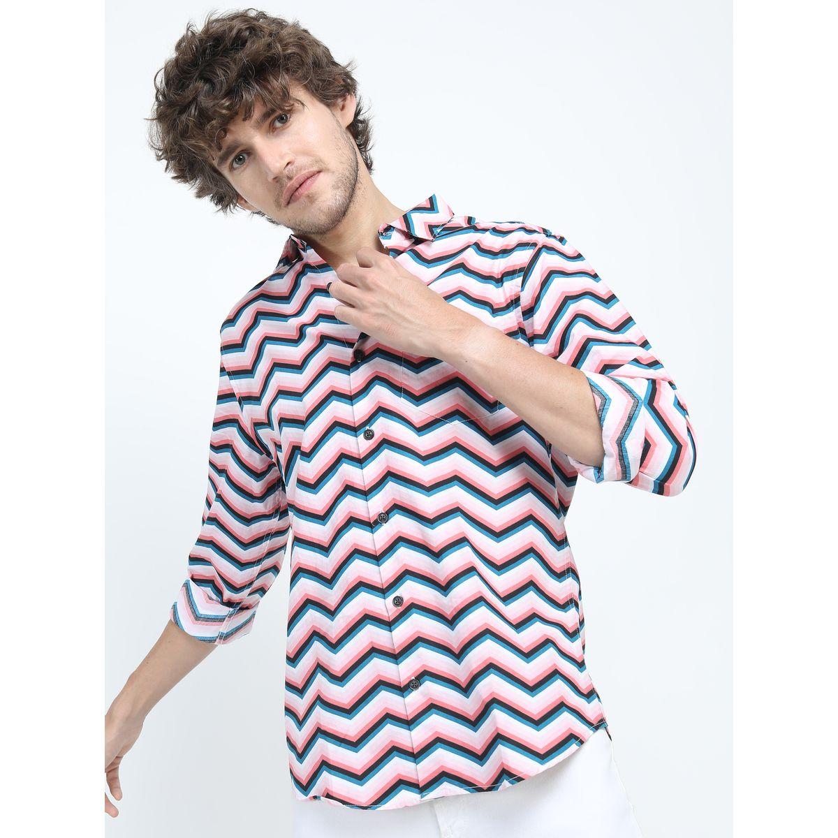 قميص بقصة سليم فت واكمام طويلة هايلاندر × ستايلي-men-clothing-shirts-image-7