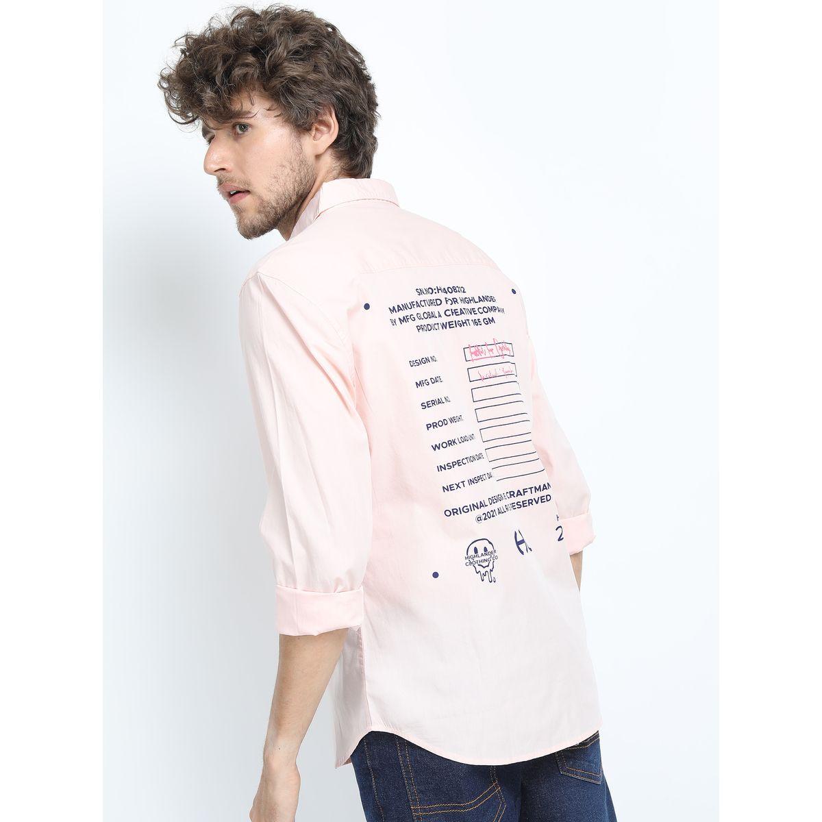 قميص سادة بجيب واكمام طويلة هايلاندر × ستايلي-men-clothing-shirts-image-4