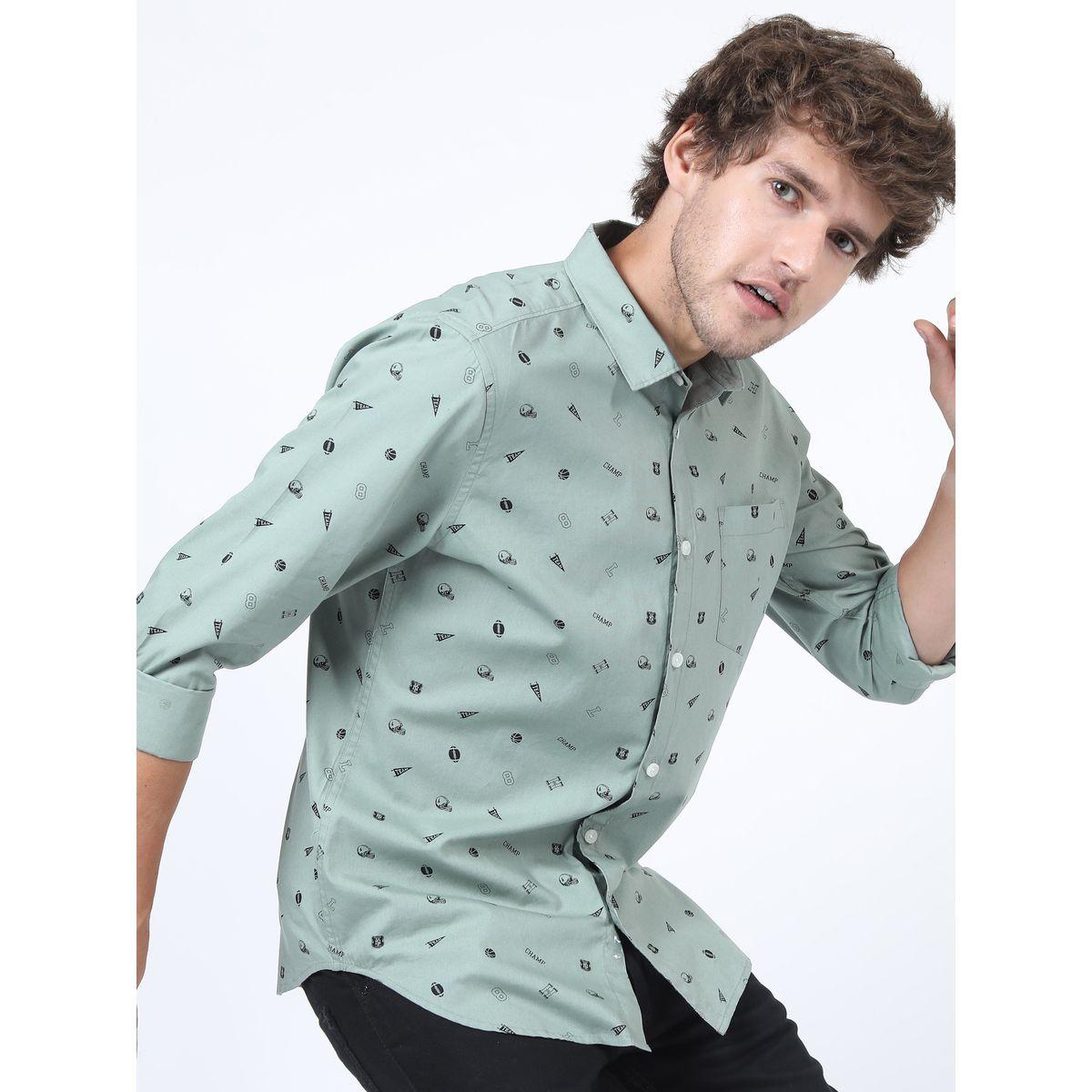 Highlander X Styli  All Over Print Slim Fit Shirt with Long Sleeves-men-clothing-shirts-image-3