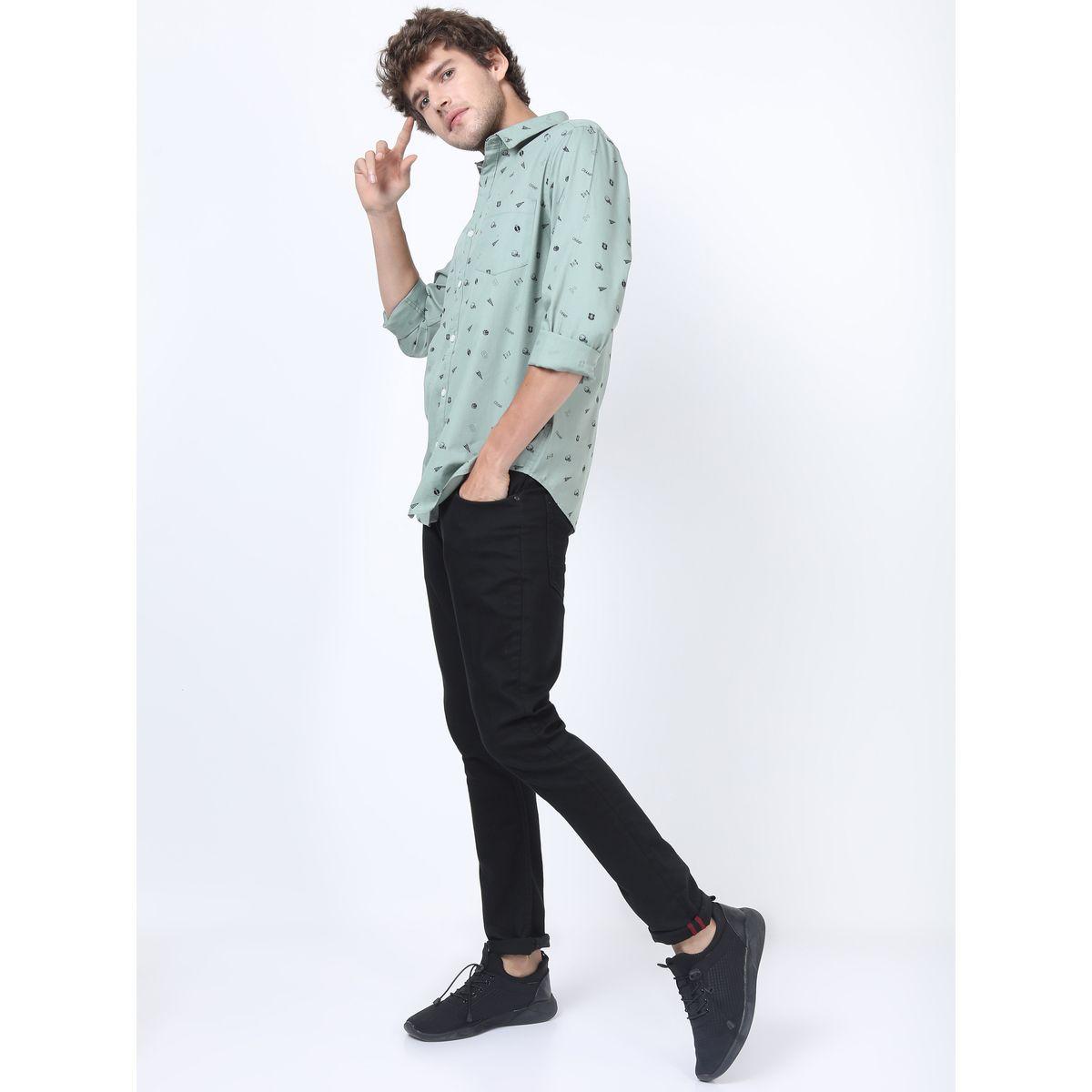 Highlander X Styli  All Over Print Slim Fit Shirt with Long Sleeves-men-clothing-shirts-image-6