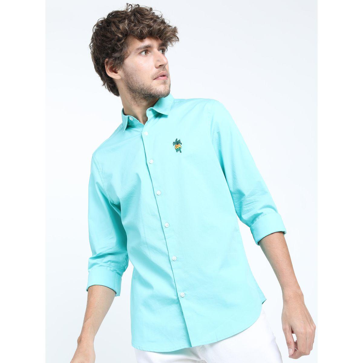 قميص بقصة سليم فت واكمام طويلة هايلاندر × ستايلي-men-clothing-shirts-image-3