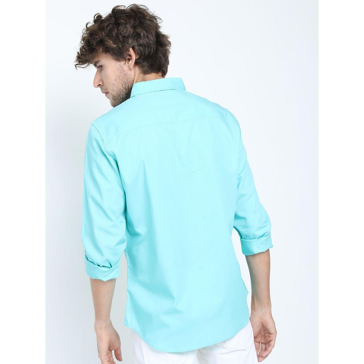 Highlander X Styli  Pineapple Embroidery Slim Fit Shirt with Long Sleeves-men-clothing-shirts-image-4