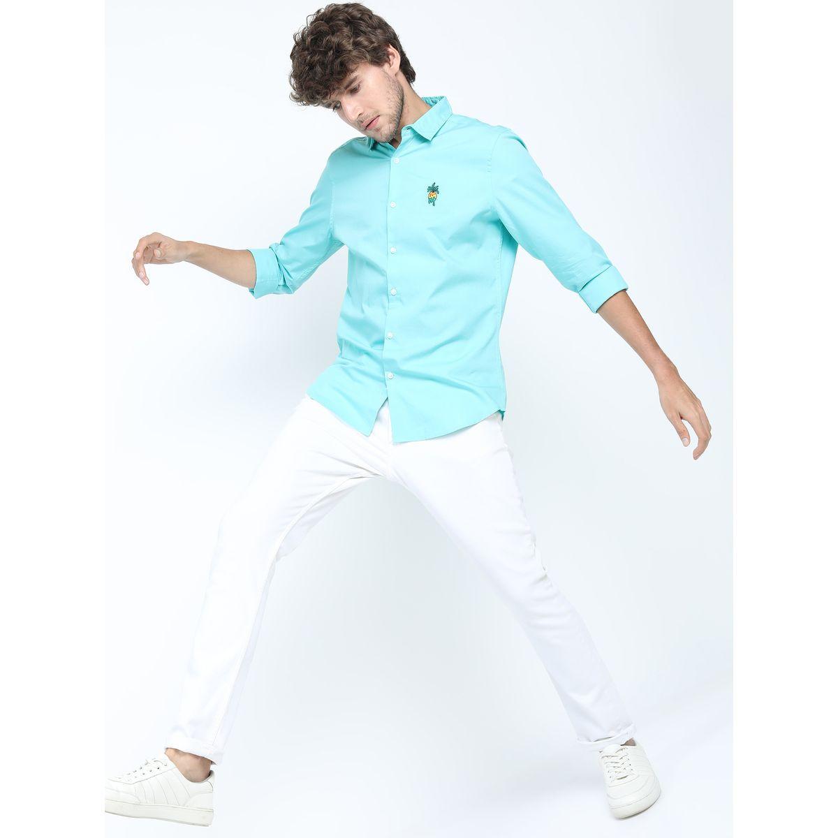قميص بقصة سليم فت واكمام طويلة هايلاندر × ستايلي-men-clothing-shirts-image-6