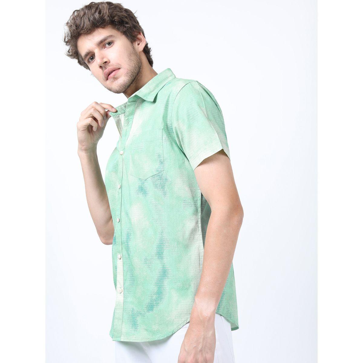 قميص بطبعة تاي داي مع اكمام قصيرة هايلاندر × ستايلي-men-clothing-shirts-image-4