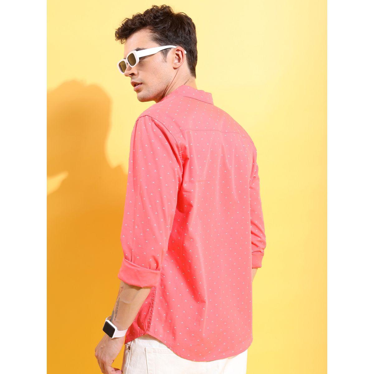Highlander X Styli  All Over Print Chest Pocket Shirt with Long Sleeves-men-clothing-shirts-image-3