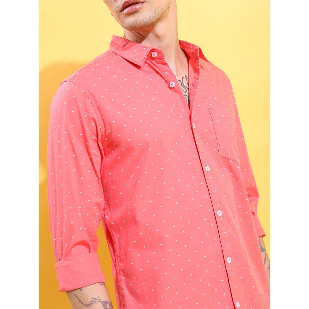 Highlander X Styli  All Over Print Chest Pocket Shirt with Long Sleeves-men-clothing-shirts-image-4