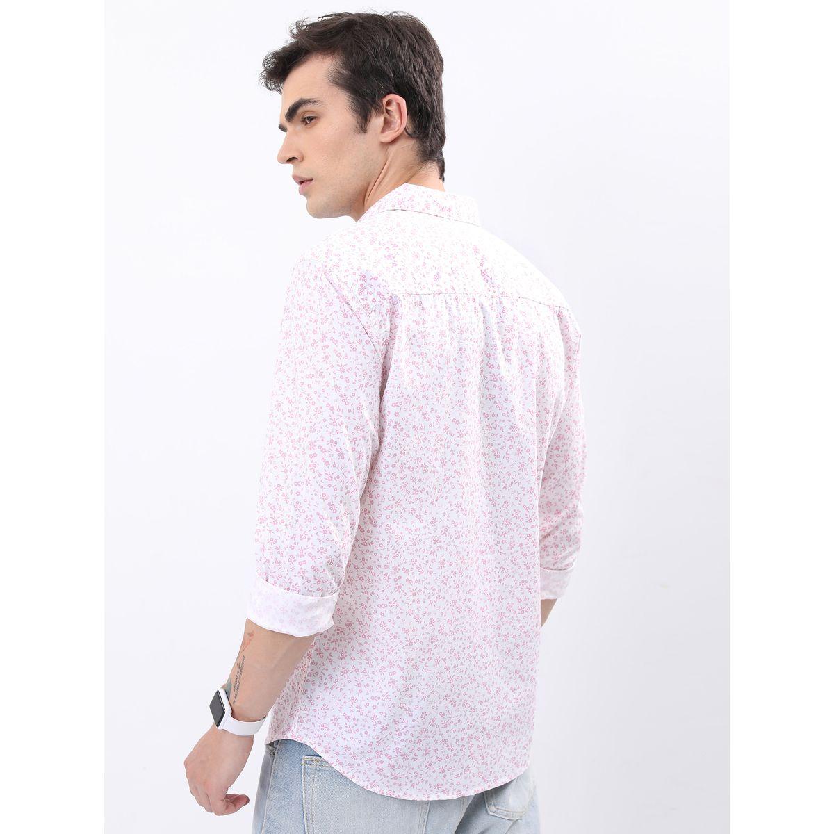 قميص مطبع بزهور مع اكمام طويلة وجيب هايلاندر × ستايلي-men-clothing-shirts-image-3