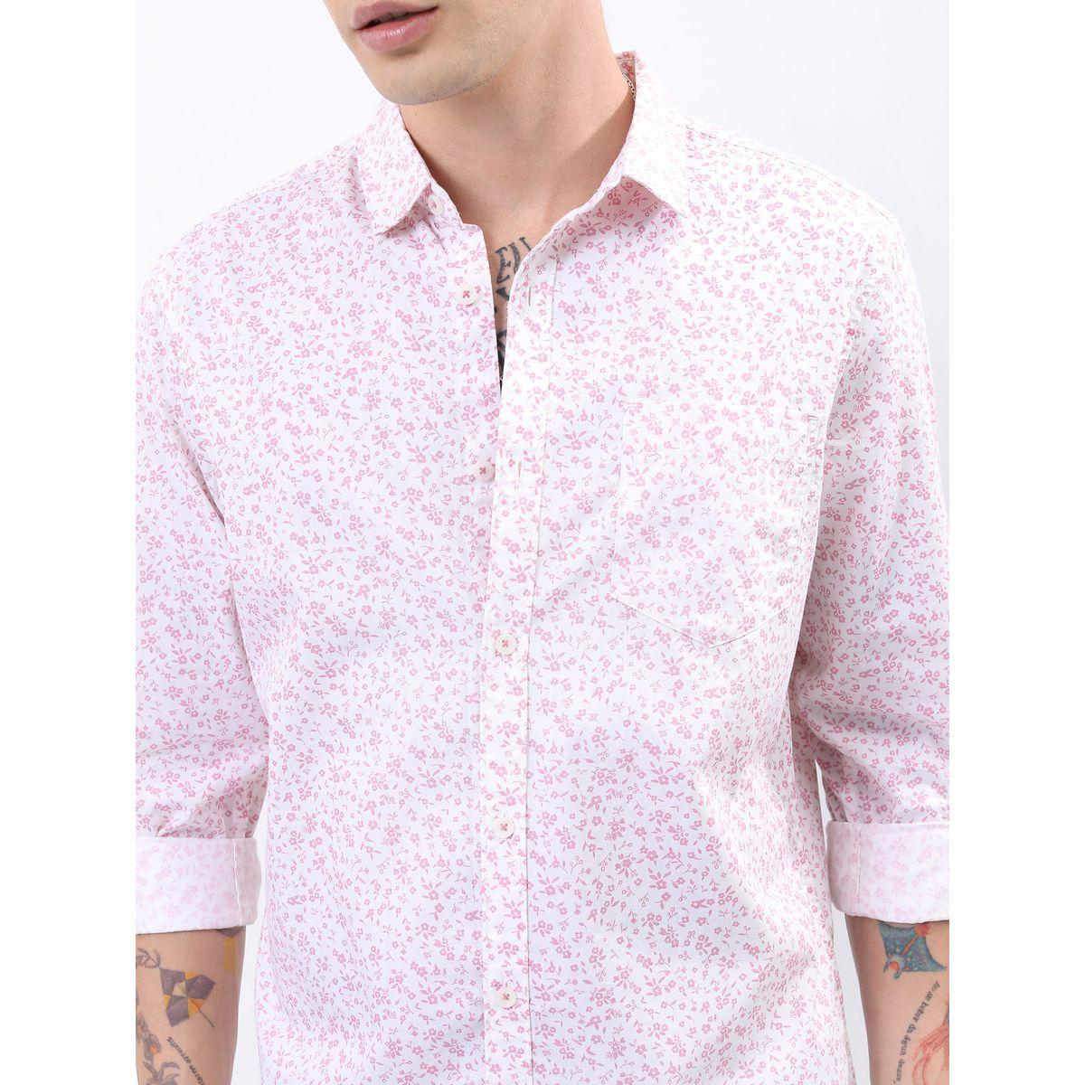Highlander X Styli  All Over Floral Print Chest Pocket Shirt with Long Sleeves-men-clothing-shirts-image-4