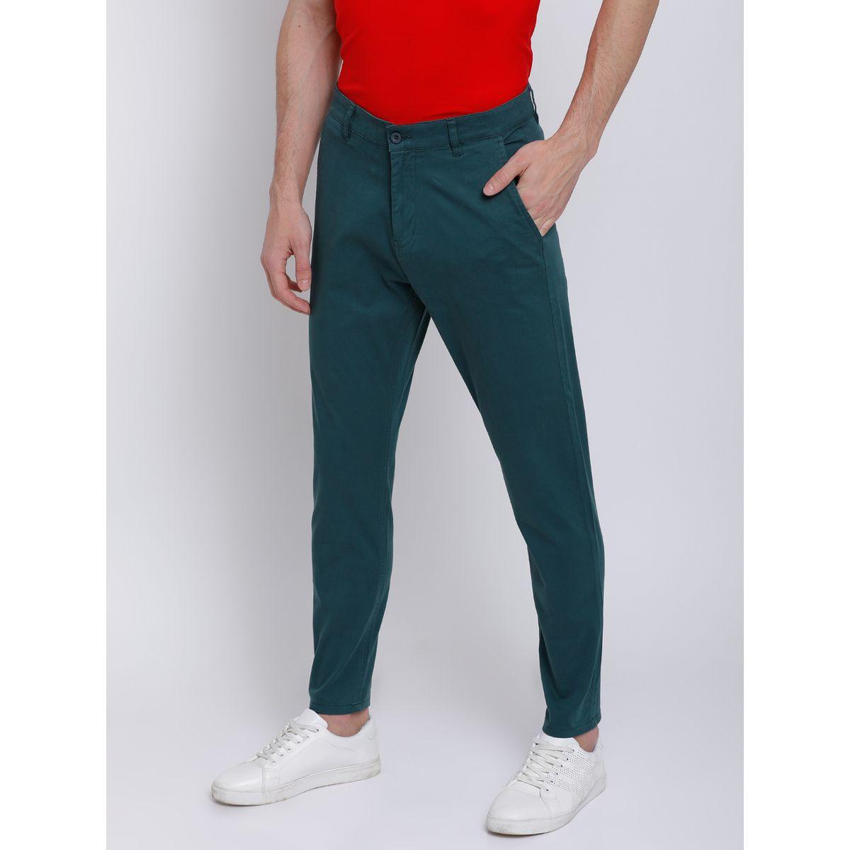 Highlander X Styli  Solid Mid Rise Slim Fit Chinos-men-clothing-bottoms-trousersandchinos-trousers-image-1