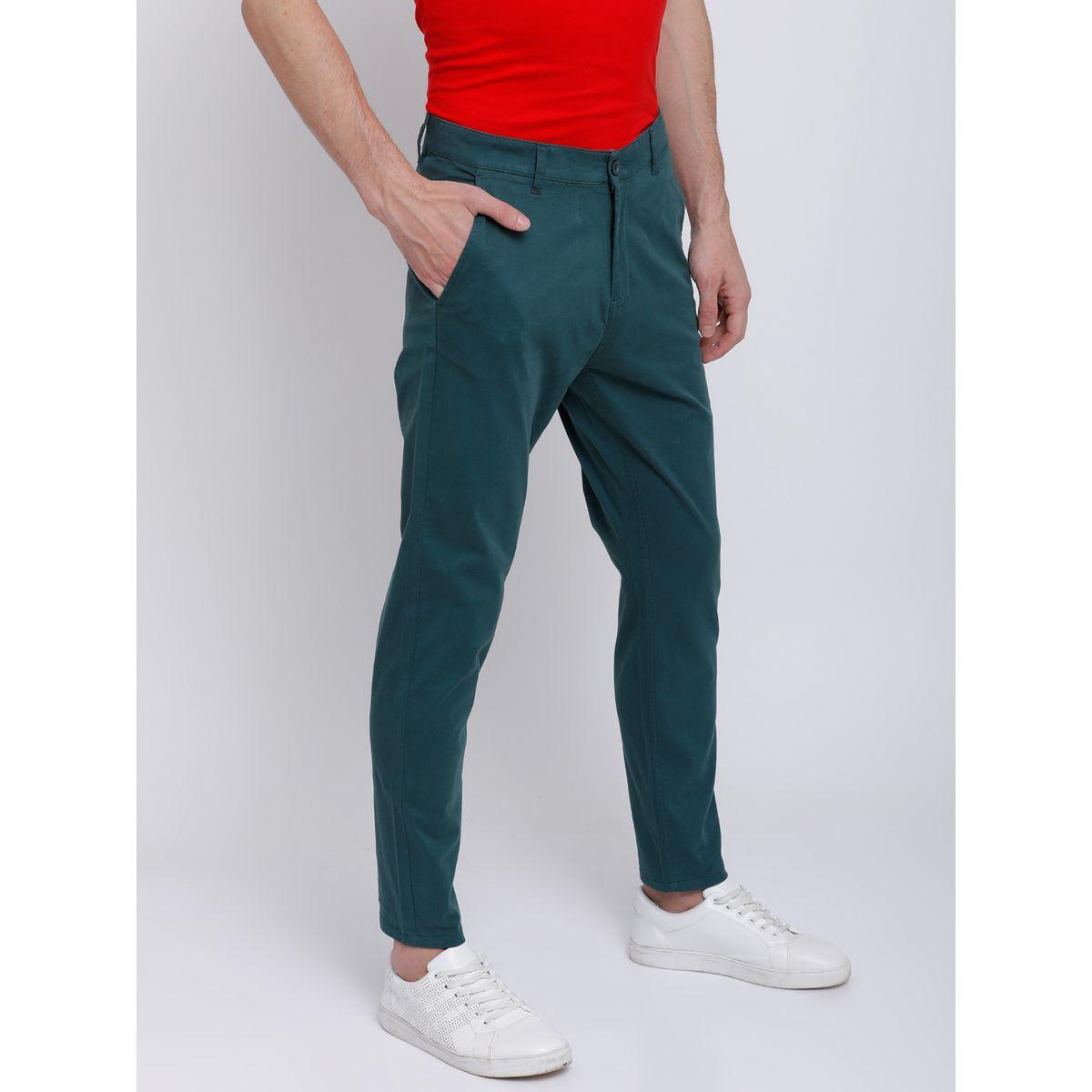 Highlander X Styli  Solid Mid Rise Slim Fit Chinos-men-clothing-bottoms-trousersandchinos-trousers-image-2