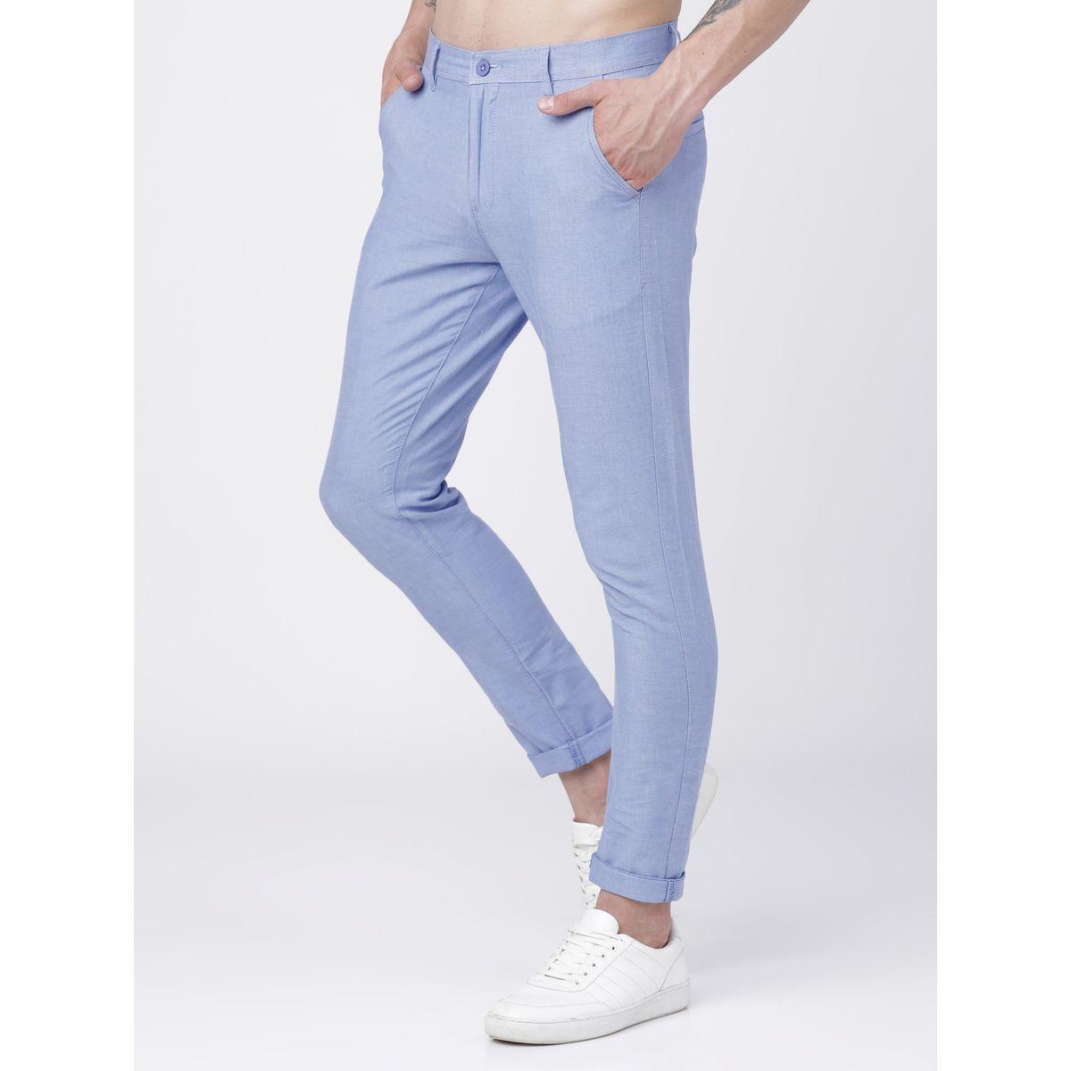 تشينو سادة بقصة سليم فت وخصر متوسط هايلاندر × ستايلي-men-clothing-bottoms-trousersandchinos-trousers-image-6