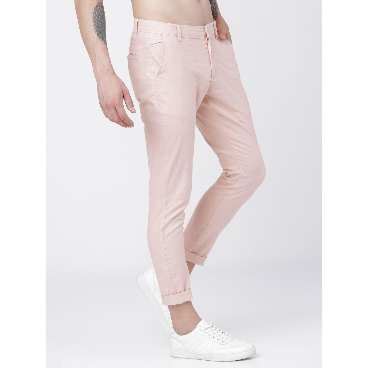 Highlander X Styli  Solid Mid Rise Slim Fit Chinos-men-clothing-bottoms-trousersandchinos-trousers-image-1