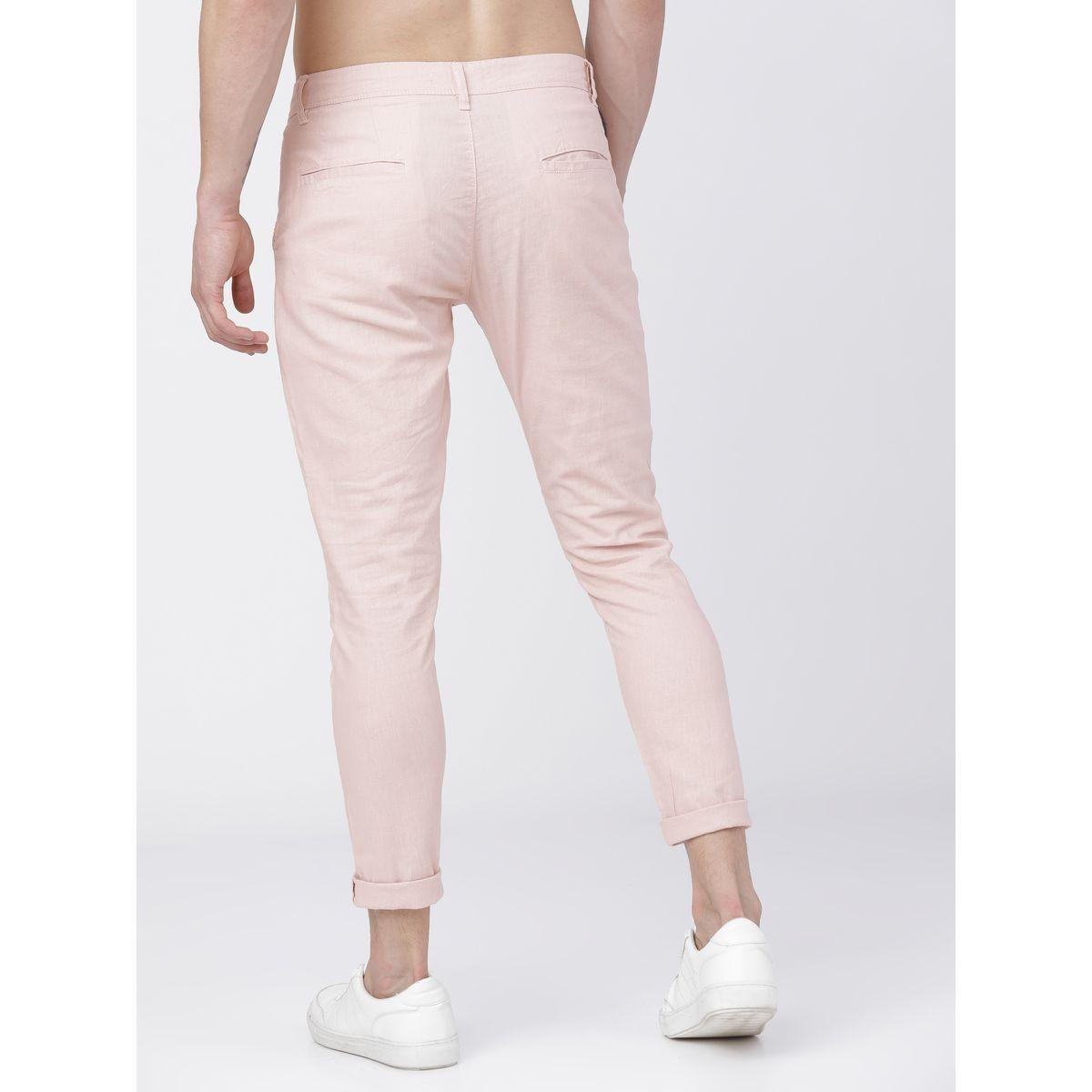 Highlander X Styli  Solid Mid Rise Slim Fit Chinos-men-clothing-bottoms-trousersandchinos-trousers-image-2