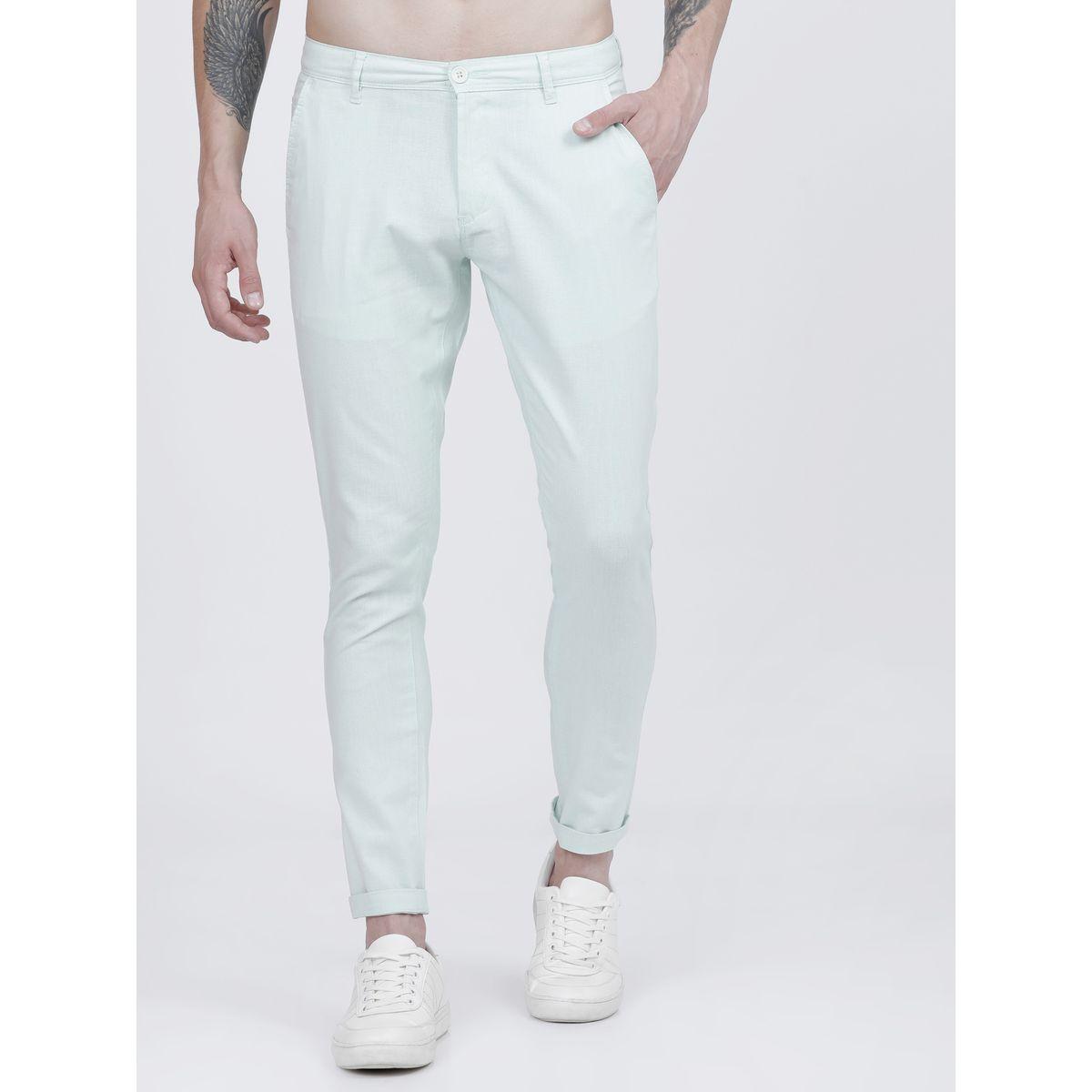 Highlander X Styli  Solid Mid Rise Regular Fit Chinos-men-clothing-bottoms-trousersandchinos-trousers-image-1