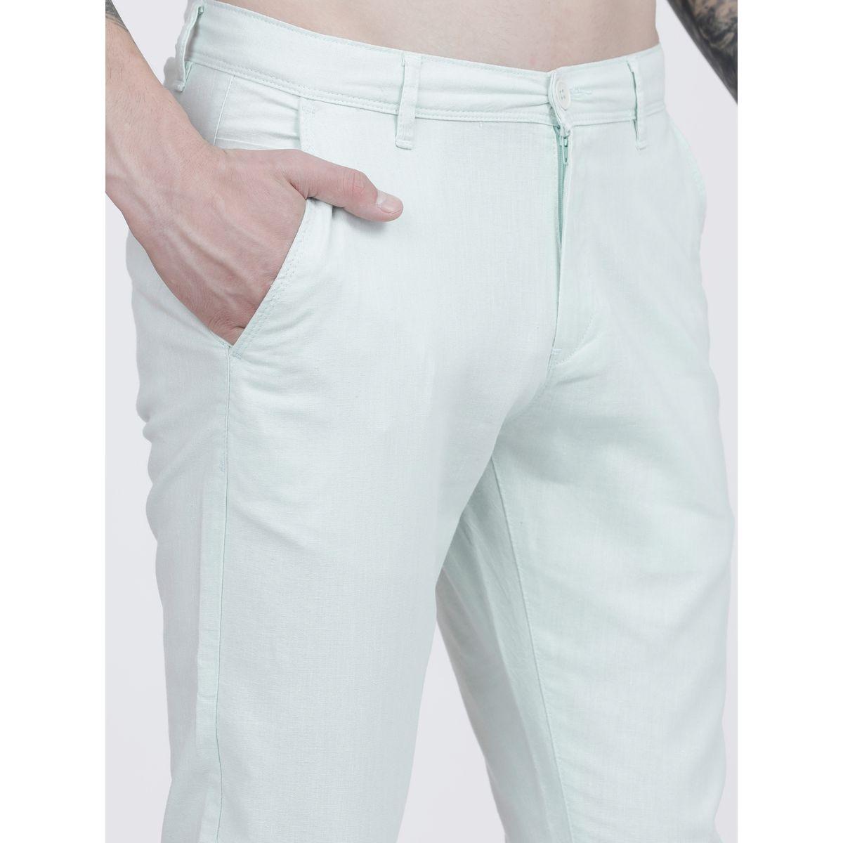 تشينو سادة بخصر متوسط وقصة عادية هايلاندر × ستايلي-men-clothing-bottoms-trousersandchinos-trousers-image-5