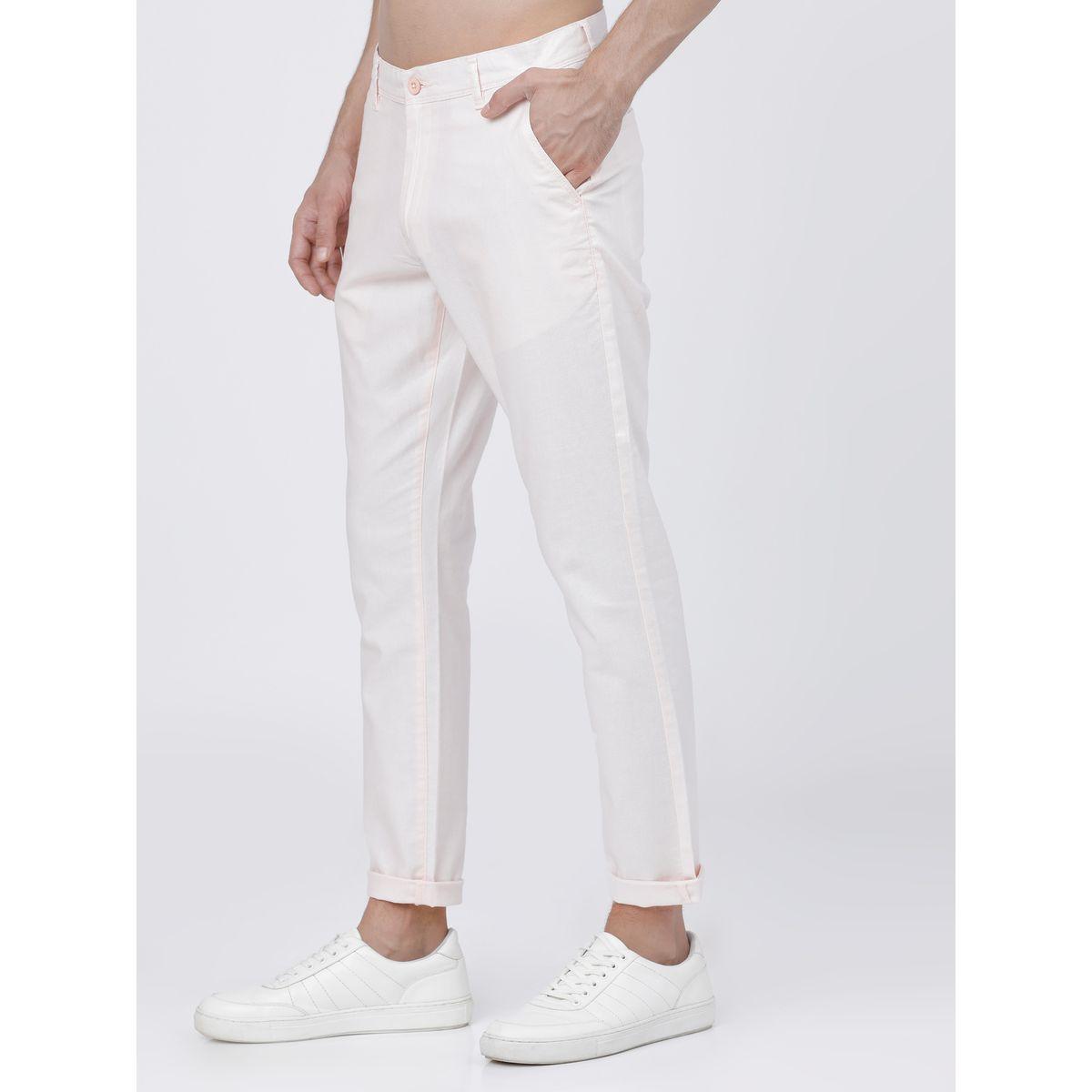 تشينو سادة بقصة سليم فت هايلاندر × ستايلي-men-clothing-bottoms-trousersandchinos-trousers-image-6