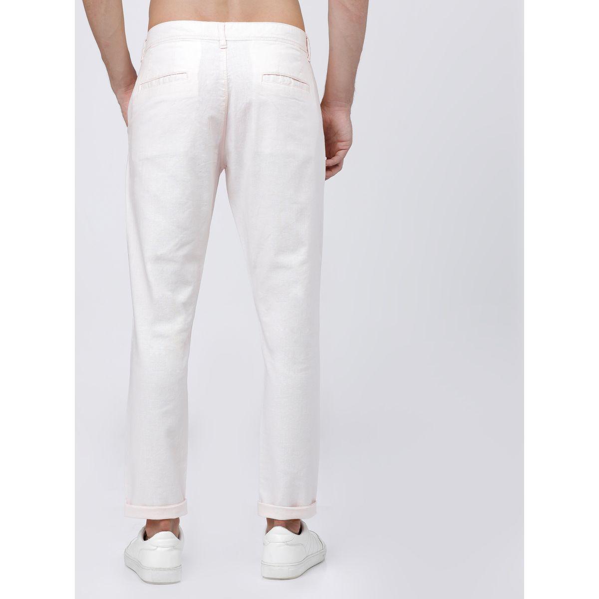 تشينو سادة بقصة سليم فت هايلاندر × ستايلي-men-clothing-bottoms-trousersandchinos-trousers-image-2