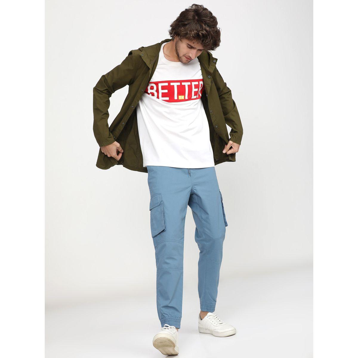 Highlander Solid Slim Fit Cargo Pants with Drawstring Closure-men-clothing-bottoms-trousersandchinos-trousers-image-6