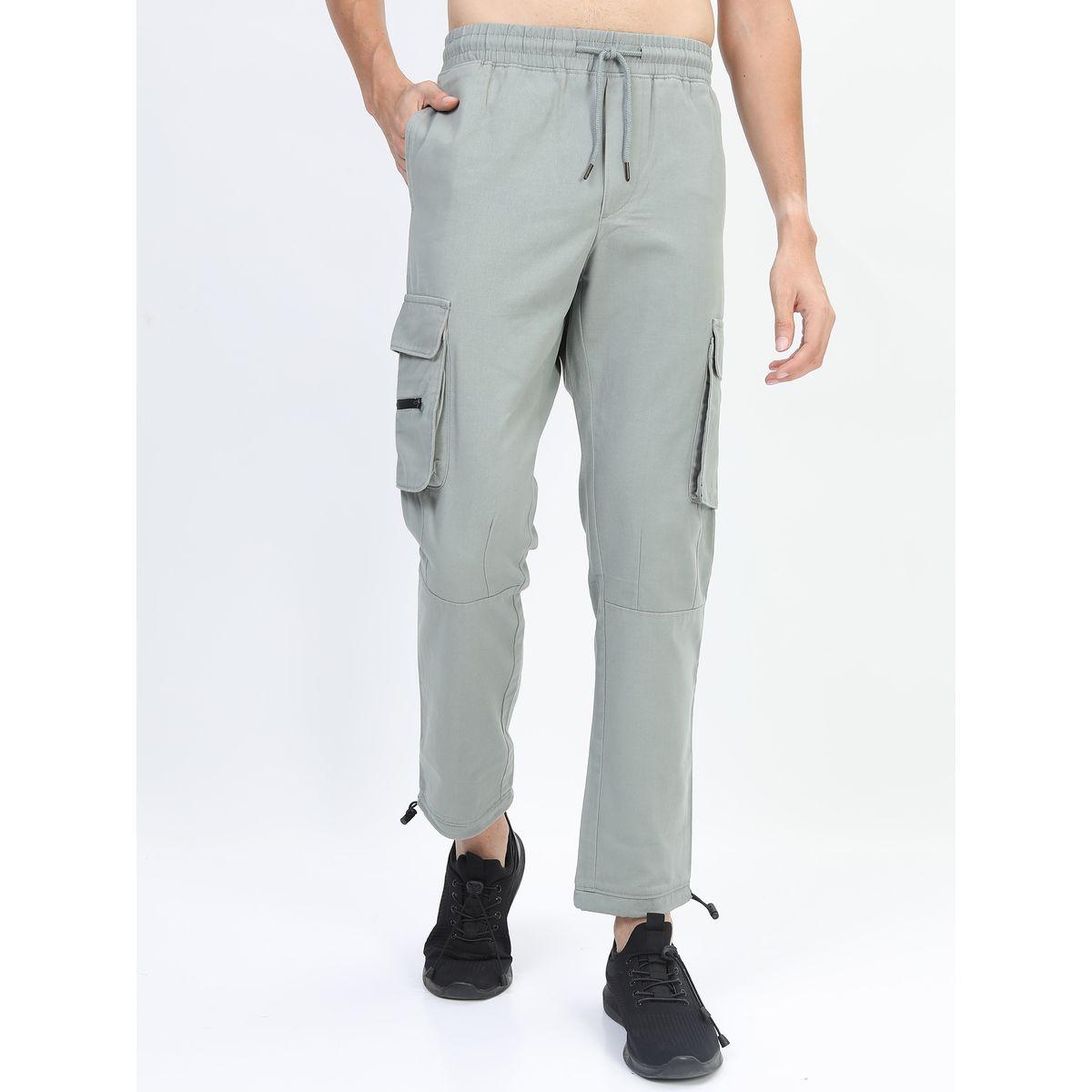 Highlander X Styli  Panelled Cargo Pants with Drawstring Hem-men-clothing-bottoms-trousersandchinos-trousers-image-3