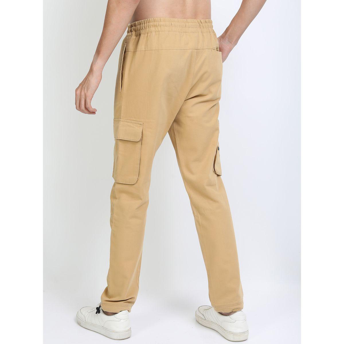 Highlander X Styli  Solid Cargo Pants with Drawstring Closure-men-clothing-bottoms-trousersandchinos-trousers-image-4