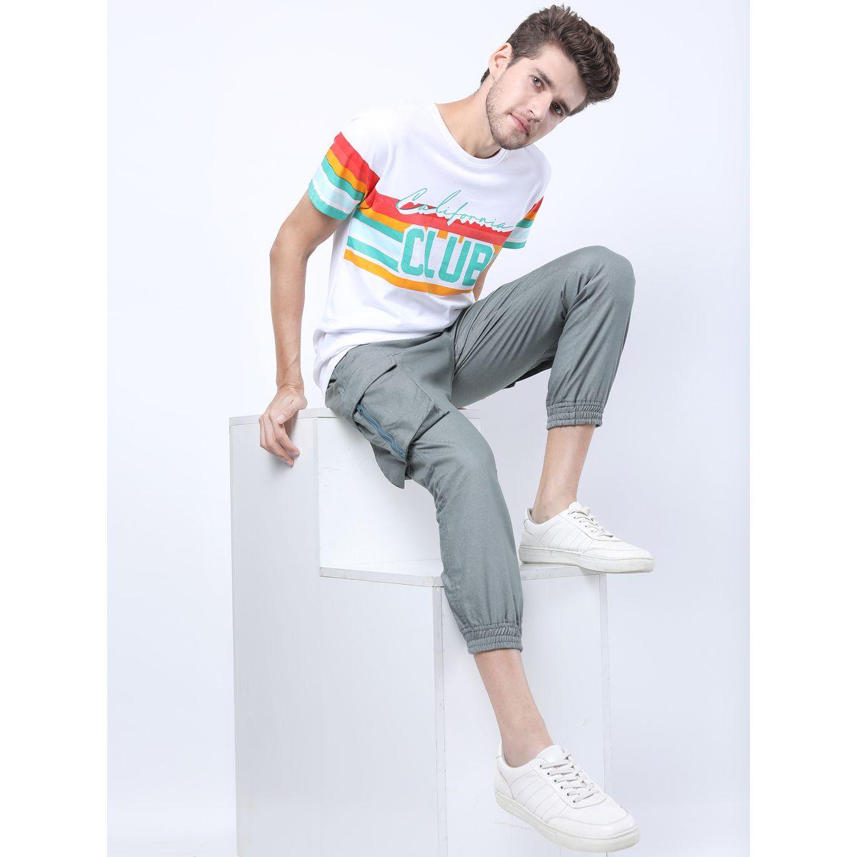Highlander X Styli  Solid Cargo Pants with Drawstring Closure-men-clothing-bottoms-trousersandchinos-trousers-image-6