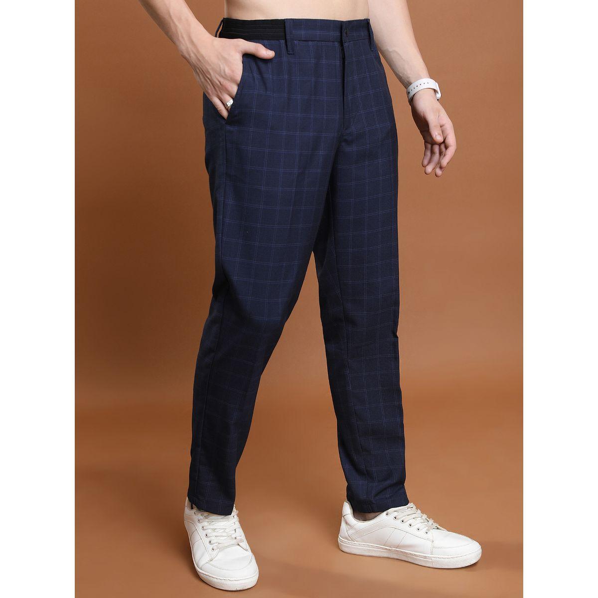 Highlander Grid Checked Mid Rise Trousers-men-clothing-bottoms-trousersandchinos-trousers-image-3
