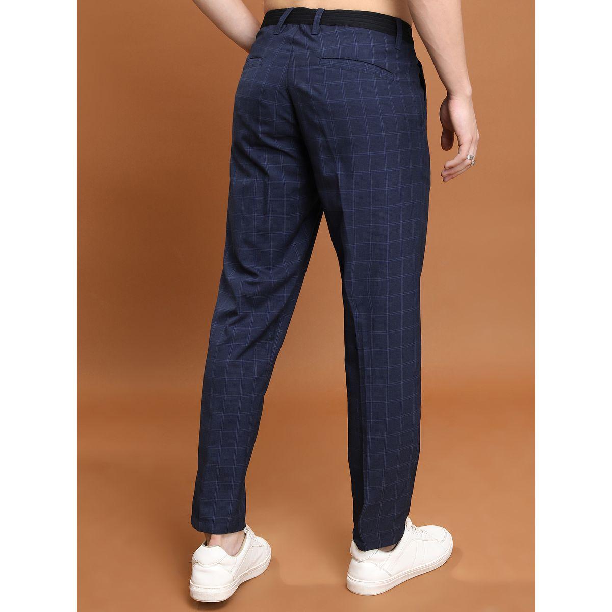 Highlander Grid Checked Mid Rise Trousers-men-clothing-bottoms-trousersandchinos-trousers-image-4