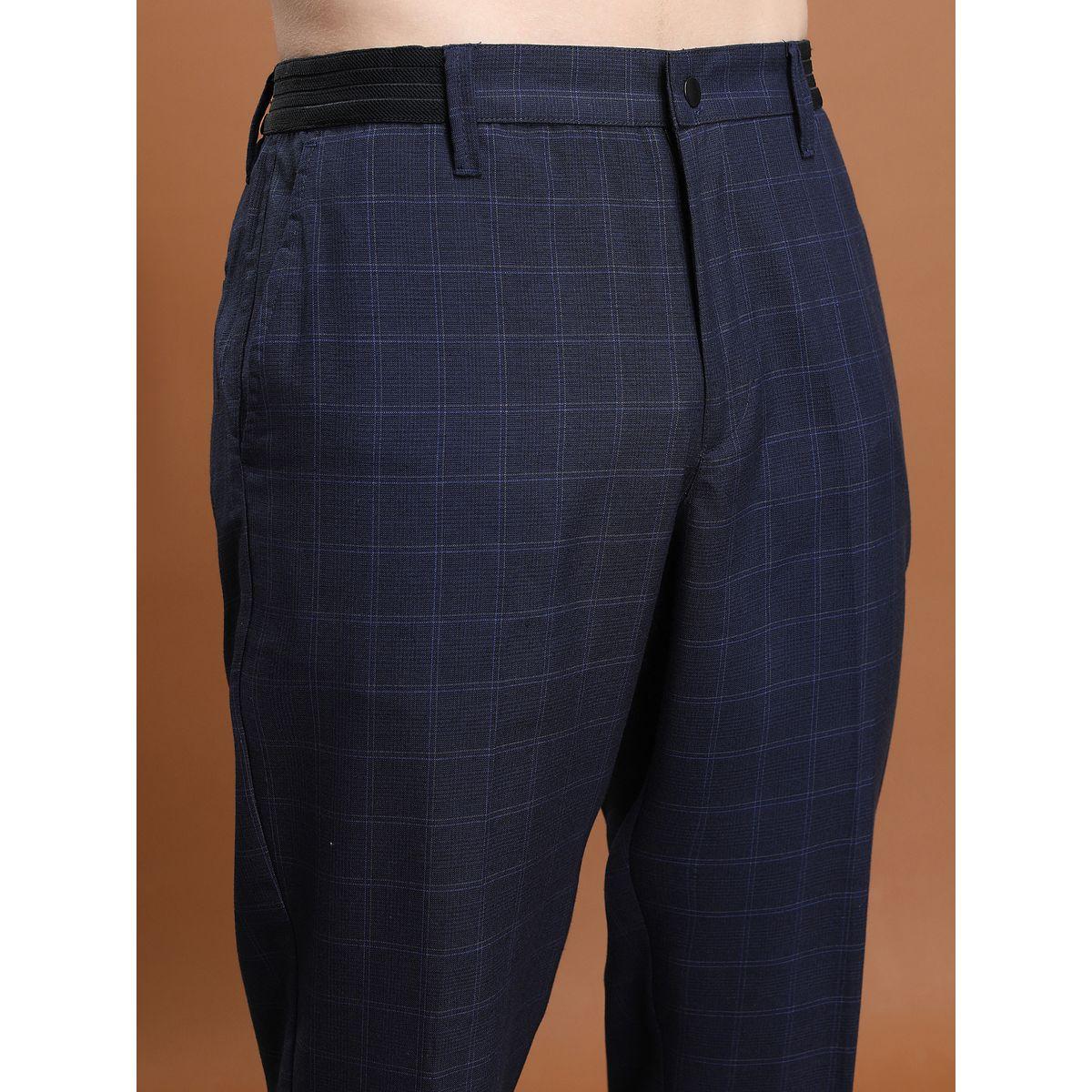 Highlander Grid Checked Mid Rise Trousers-men-clothing-bottoms-trousersandchinos-trousers-image-5