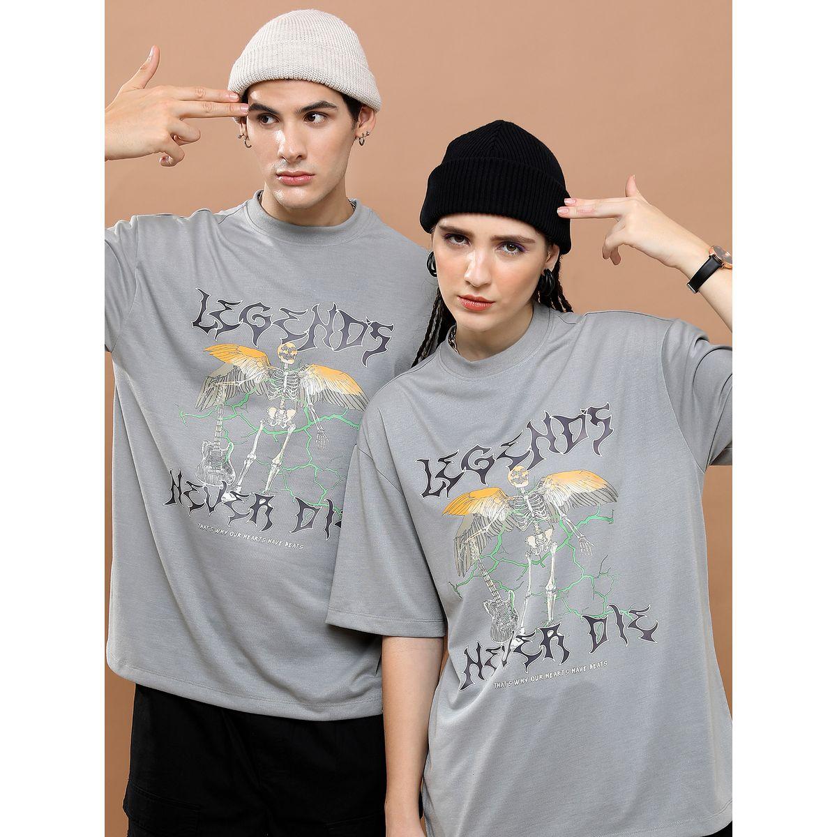 تيشيرت واسع باكتاف منخفضة هايلاندر × ستايلي-men-clothing-tshirtsandpolos-tshirts-image-1