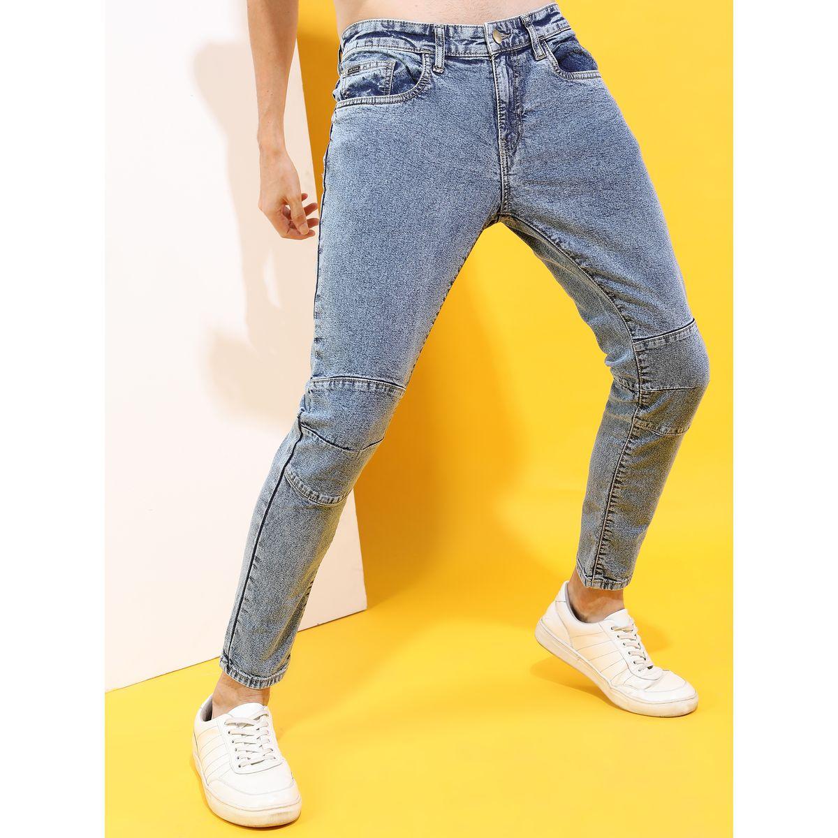 جينز بتفاصيل مشطوفة وزر غلق-men-clothing-bottoms-jeans-image-3