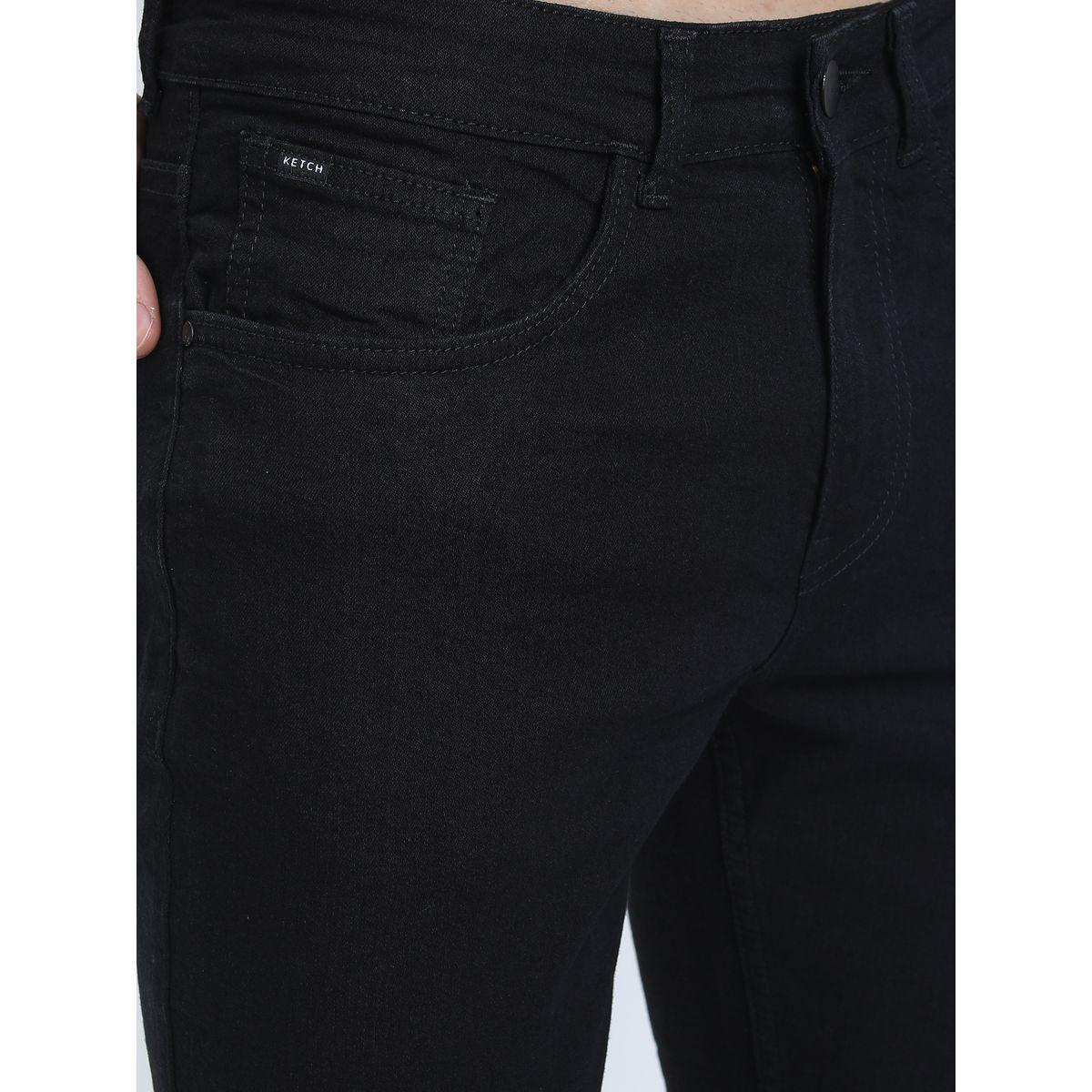 Ketch Solid Mid Rise Jeans with Pockets-men-clothing-bottoms-jeans-image-2