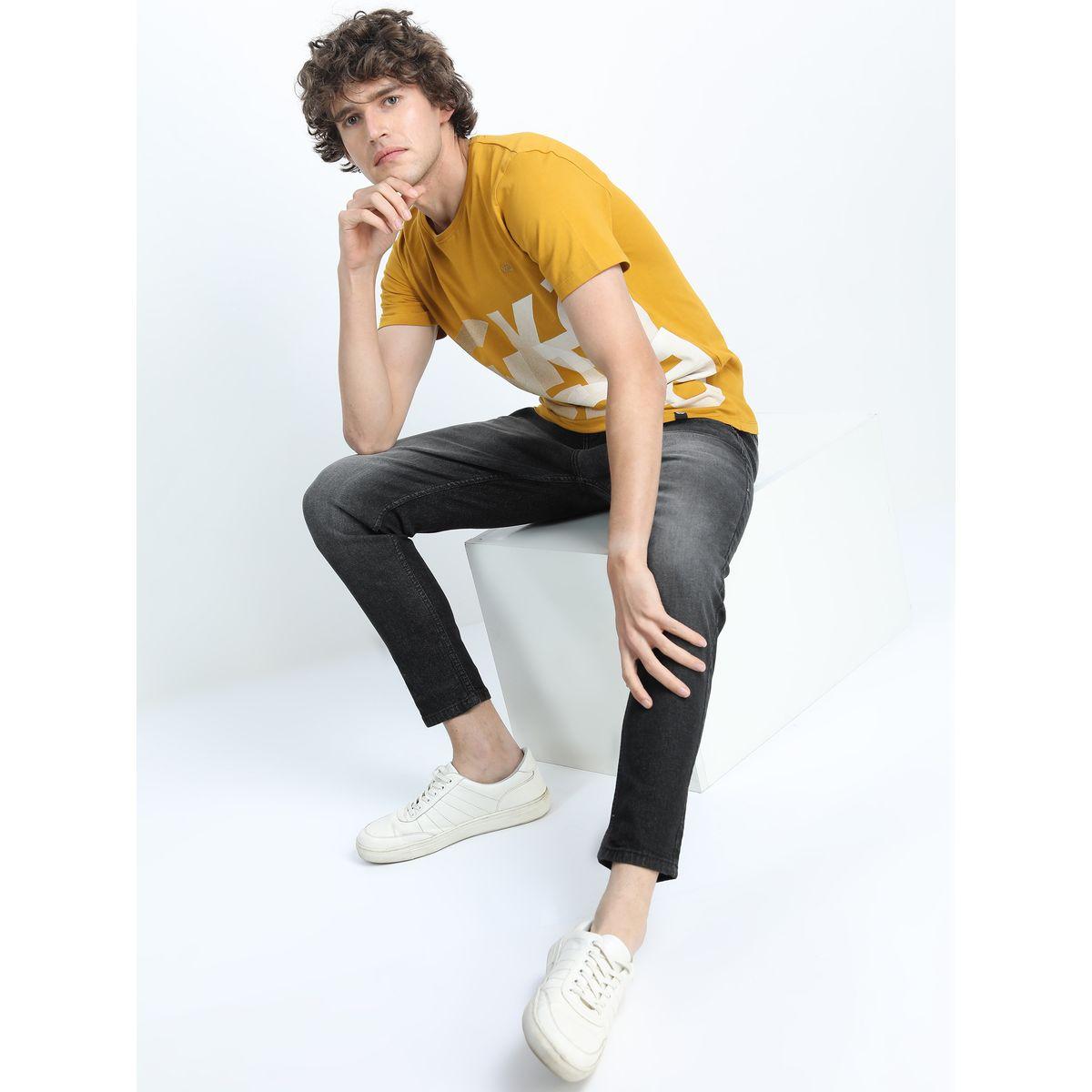 جينز بخصر متوسط وتفاصيل لون باهت كيتش × ستايلي-men-clothing-bottoms-jeans-image-4